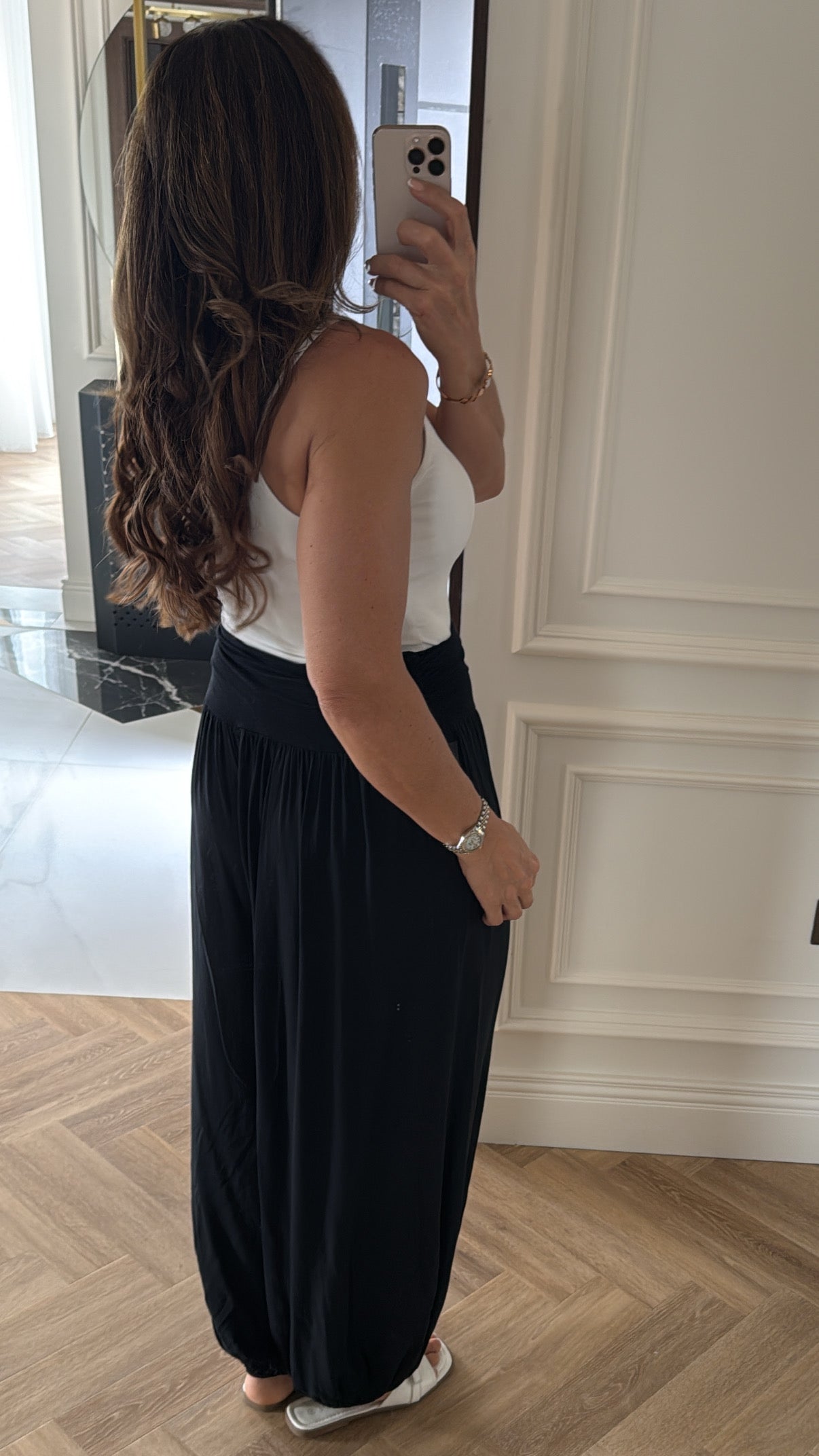 Vicki Black Harem Pants