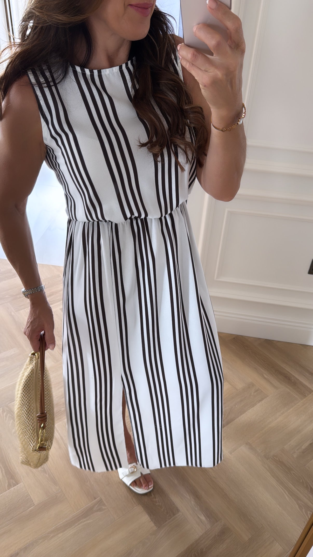 Annmarie Striped Maxi Dress