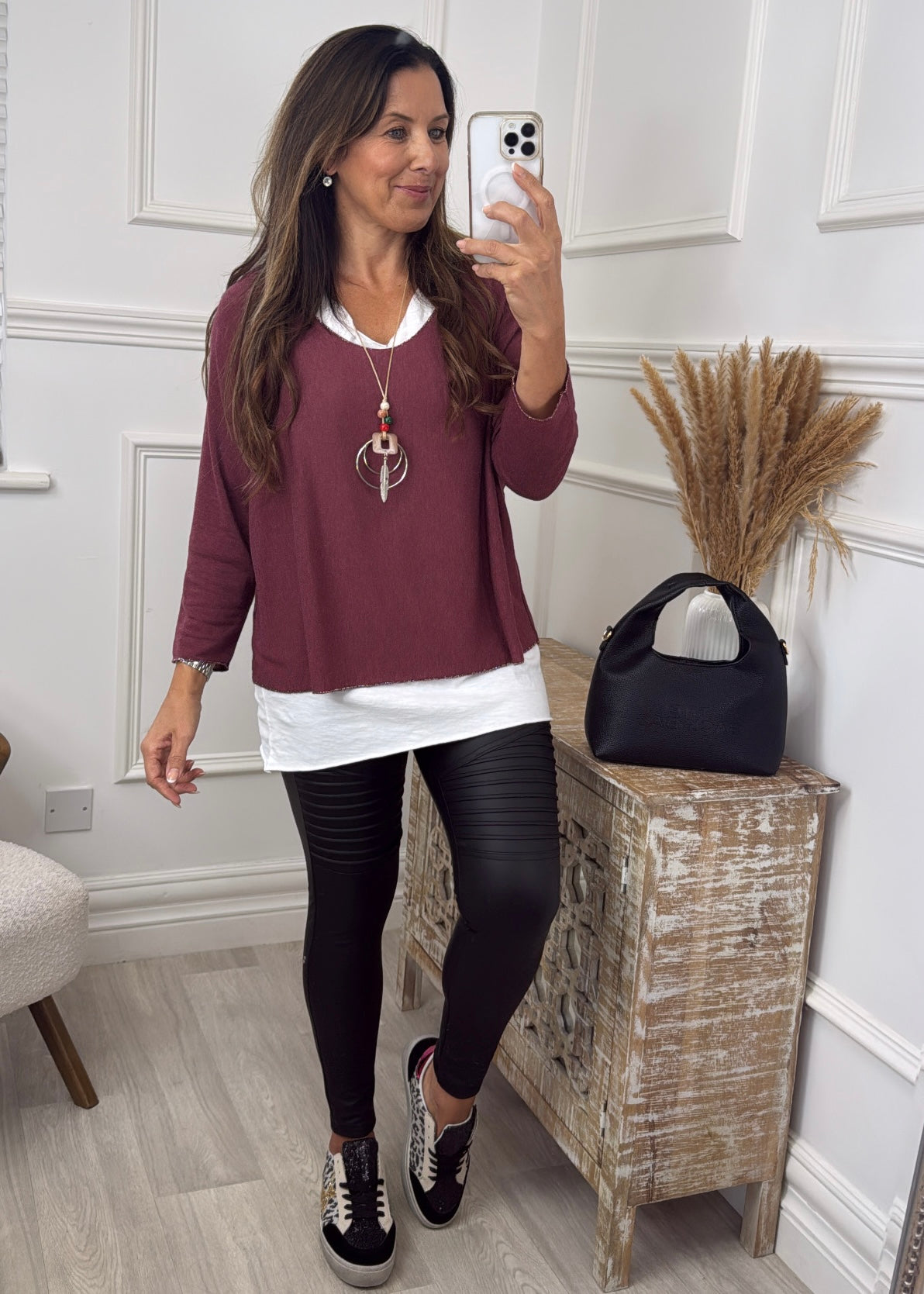 Vada Wine Layered Top