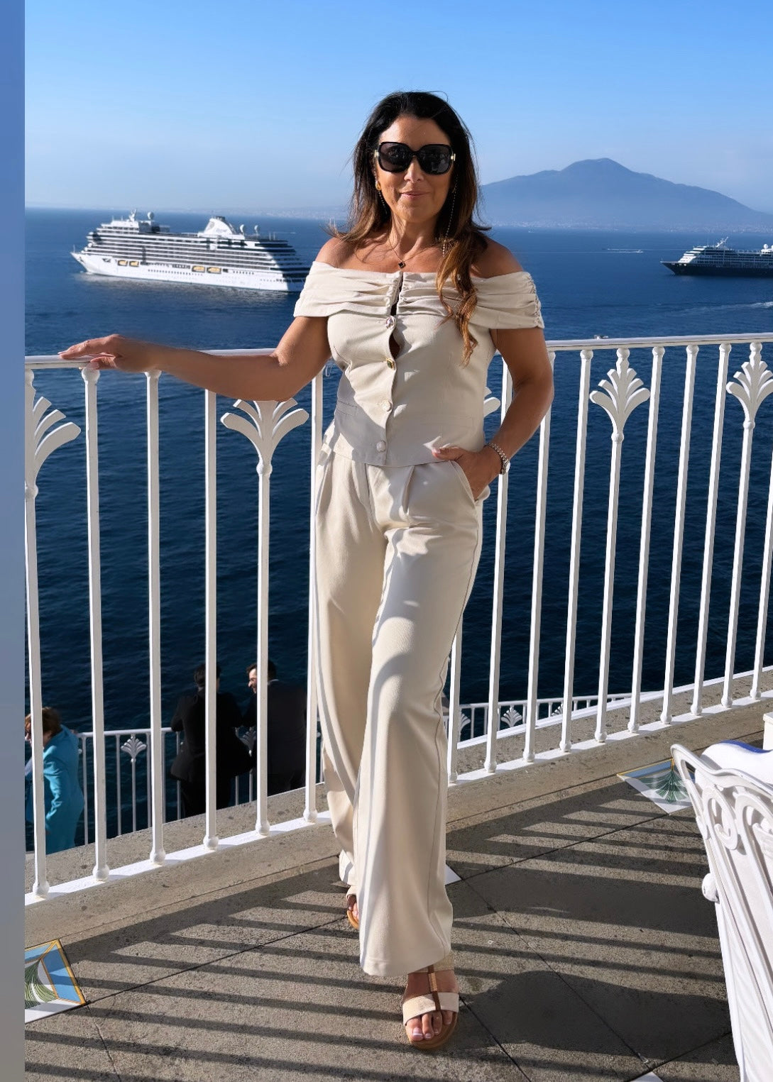Lana Turtledove Wide Leg Trousers
