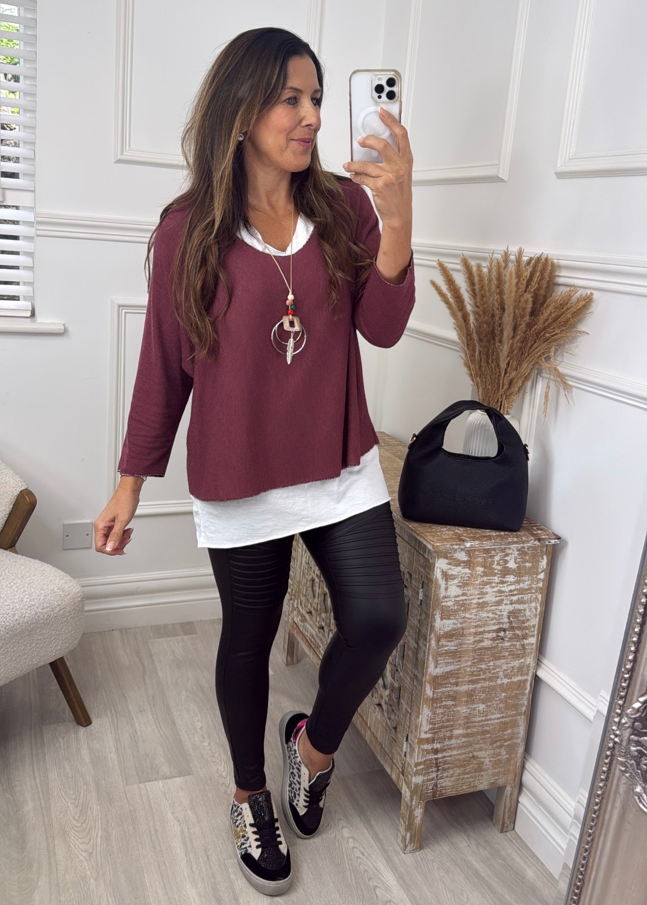 Vada Wine Layered Top
