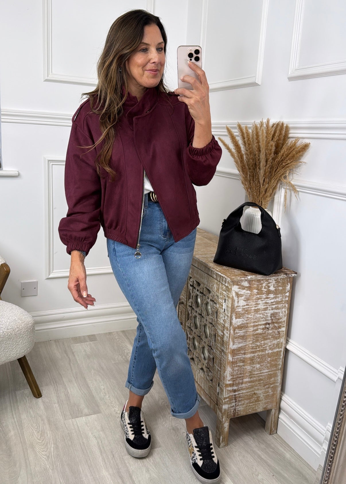 Kerry Wine Zip Jacket