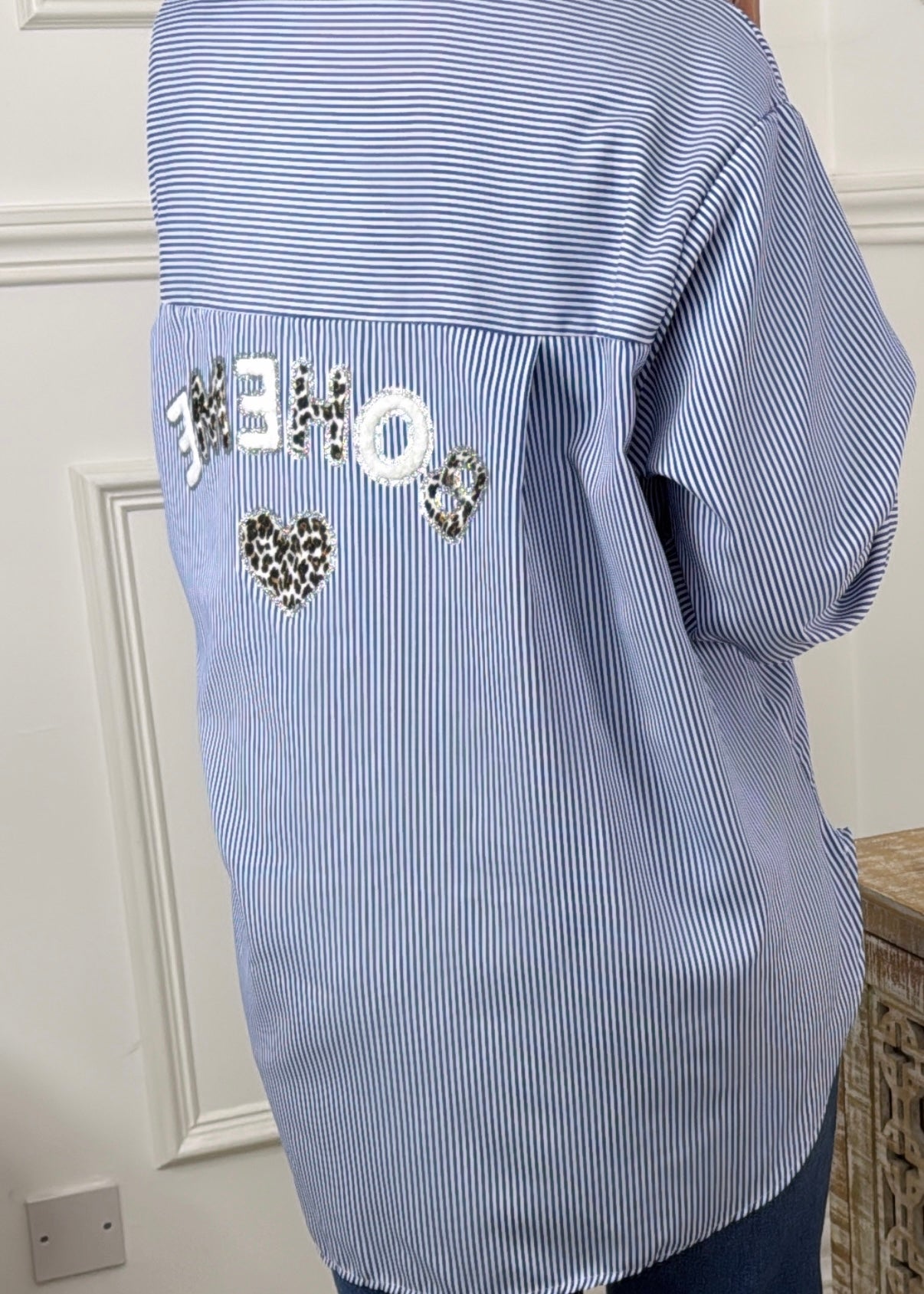 Greta Blue Boheme Shirt