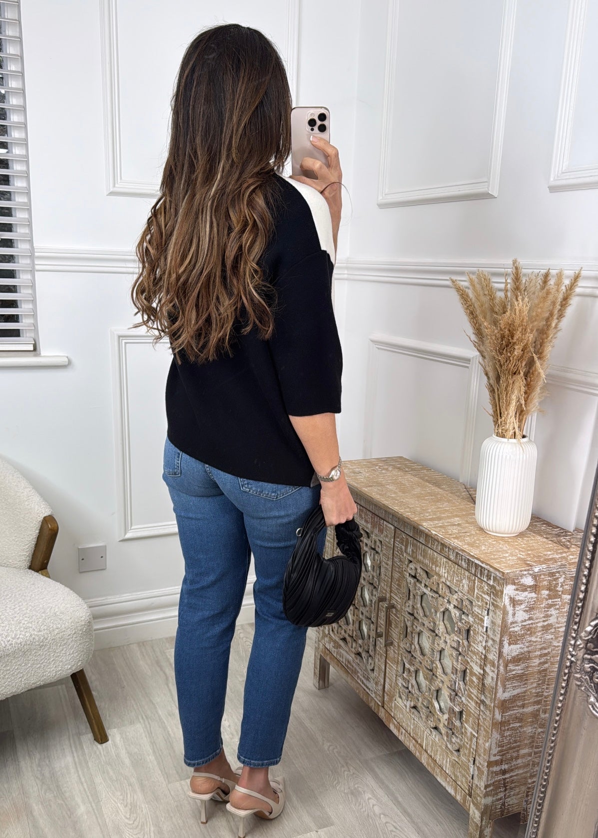 Sierra Grey Multi Colour Jumper