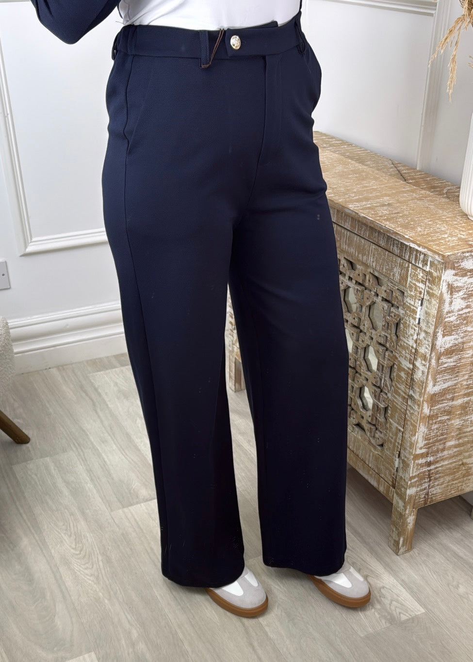 Penny Navy Wide Leg Pants