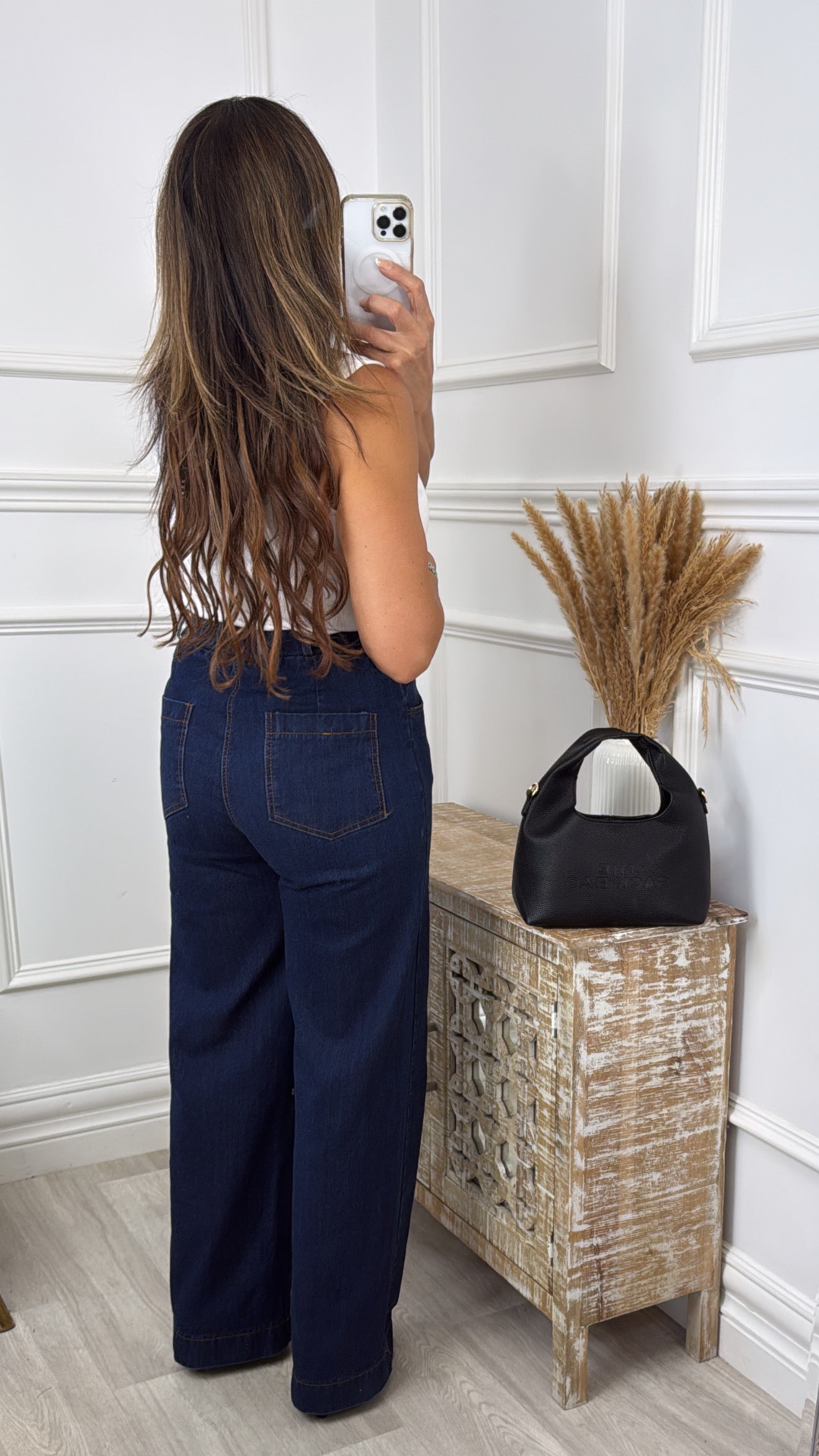 Anya Denim Wide Leg Jeans