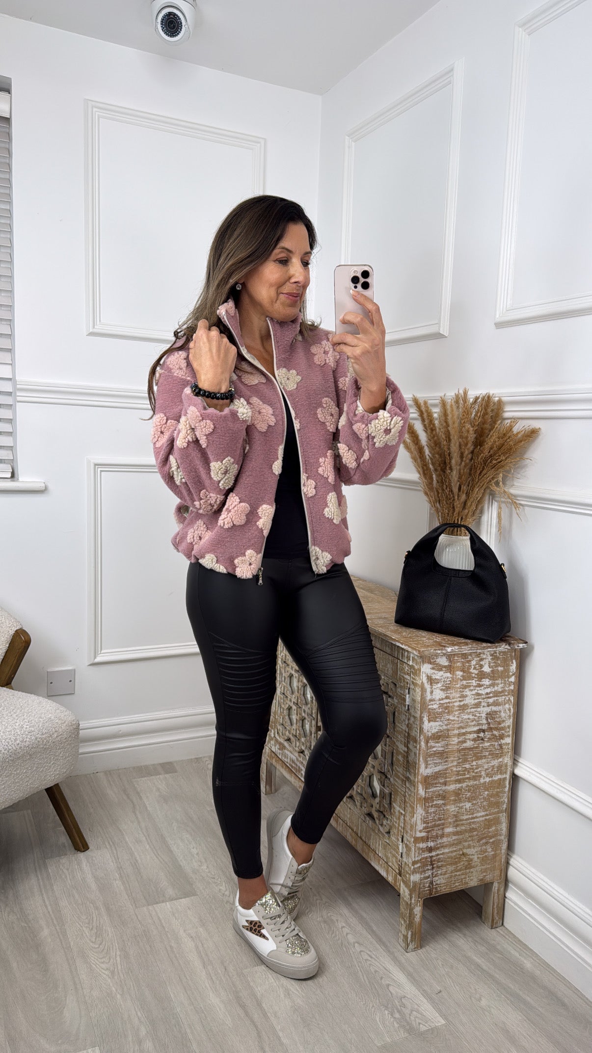 Zelda Pink Fleece Jacket