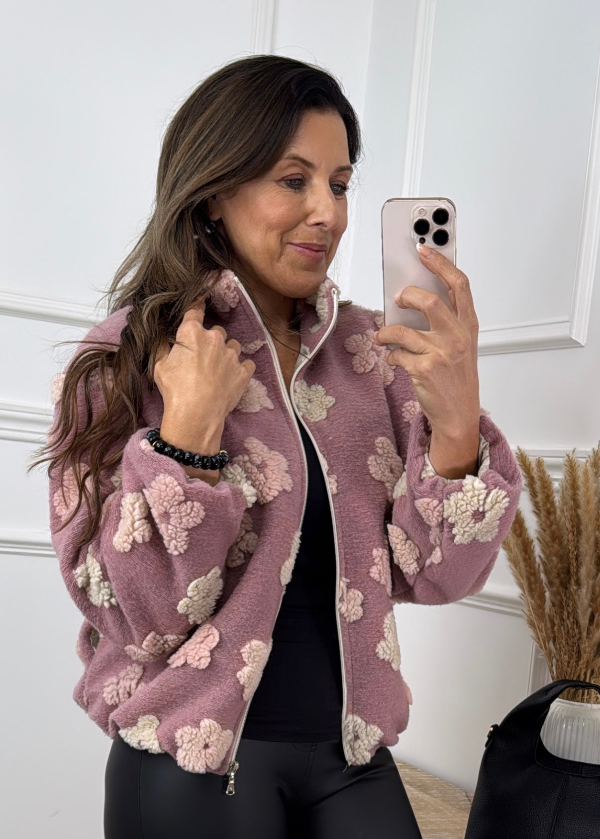 Zelda Pink Fleece Jacket