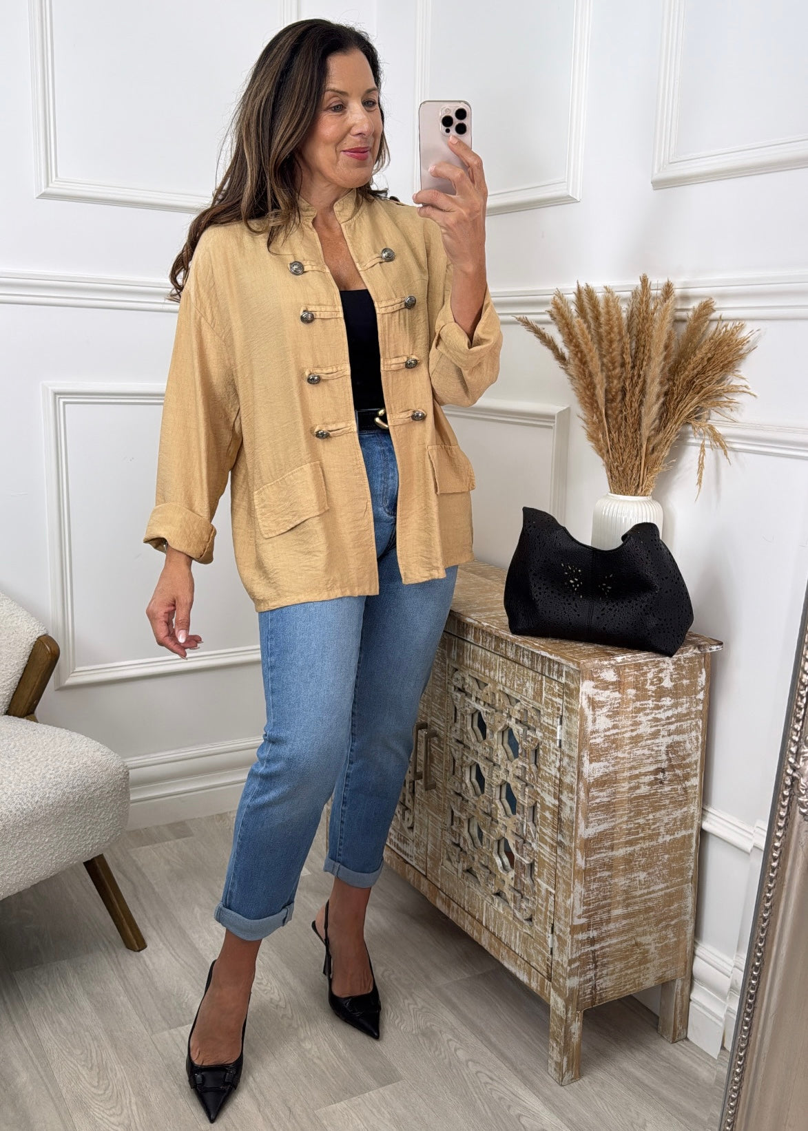 Triona Camel Lightweight Jacket
