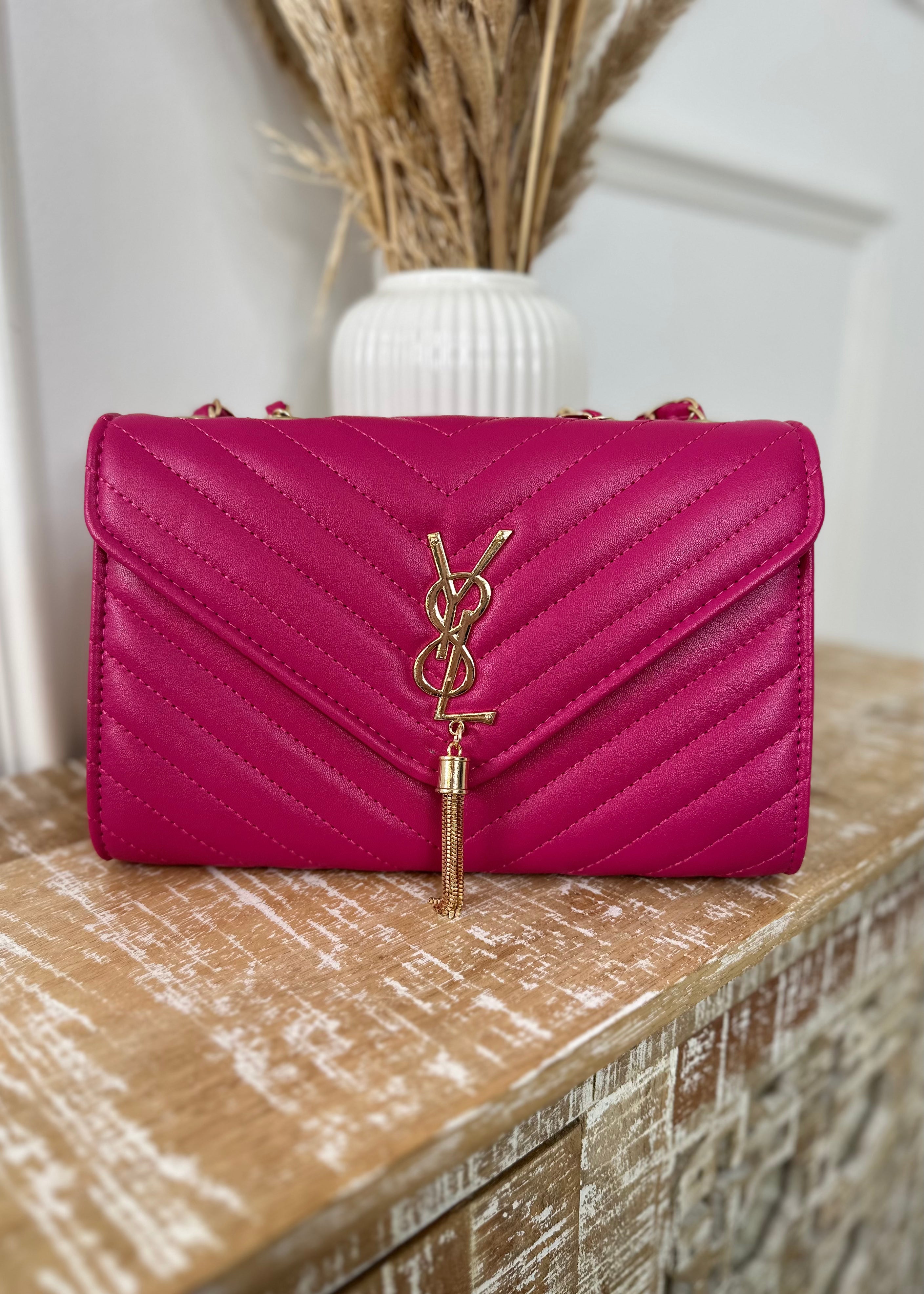 Sia Fuchsia Quilted Bag