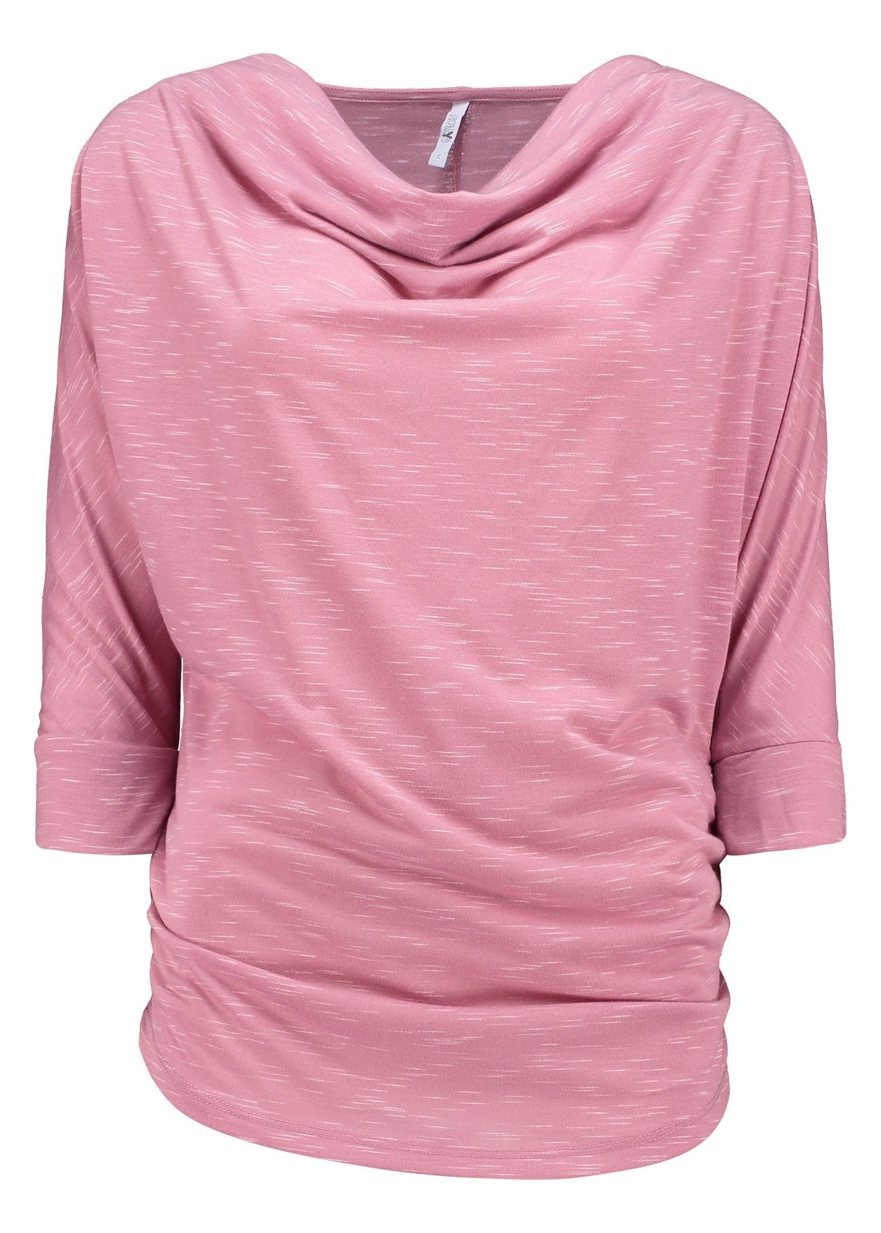 Annina Pink Cowl Neck Top