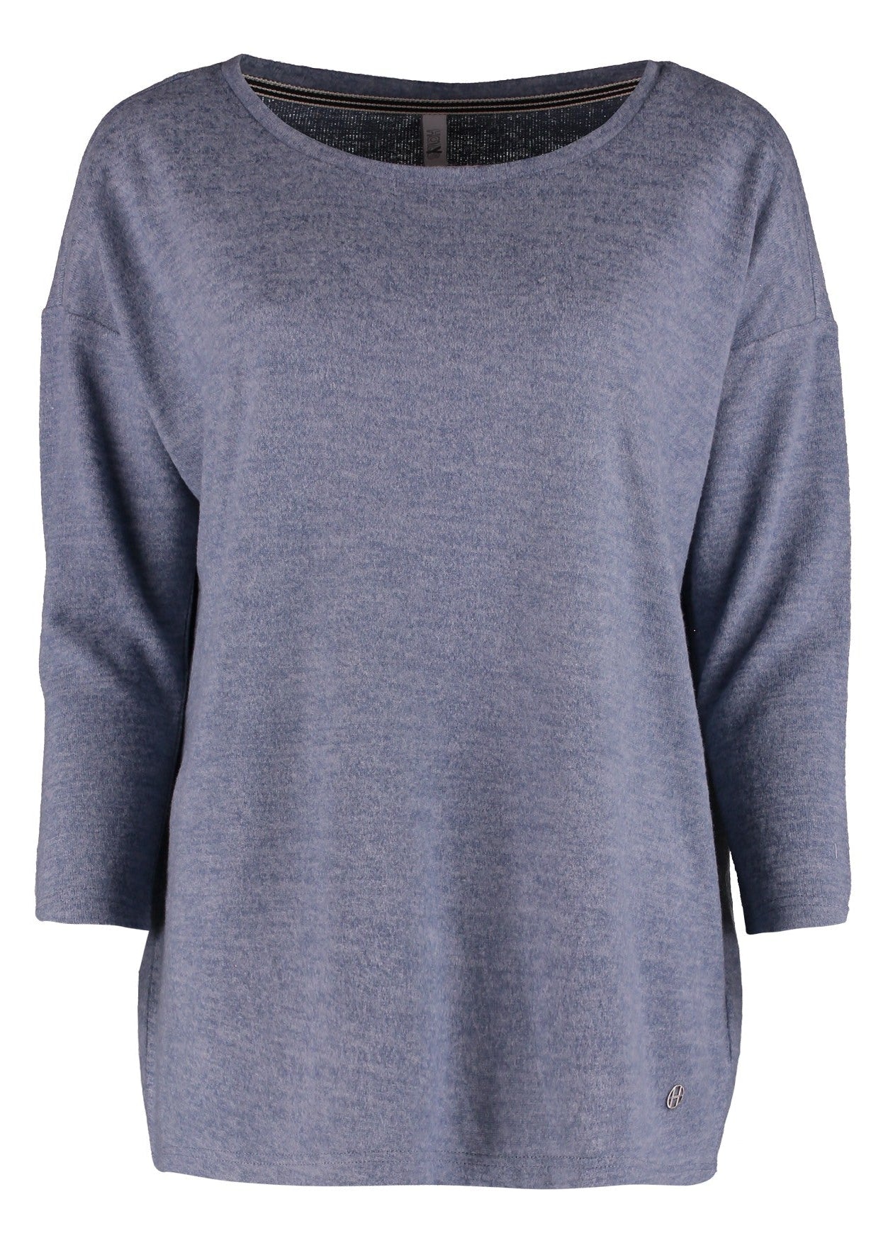Mia Stone Blue Marl Top