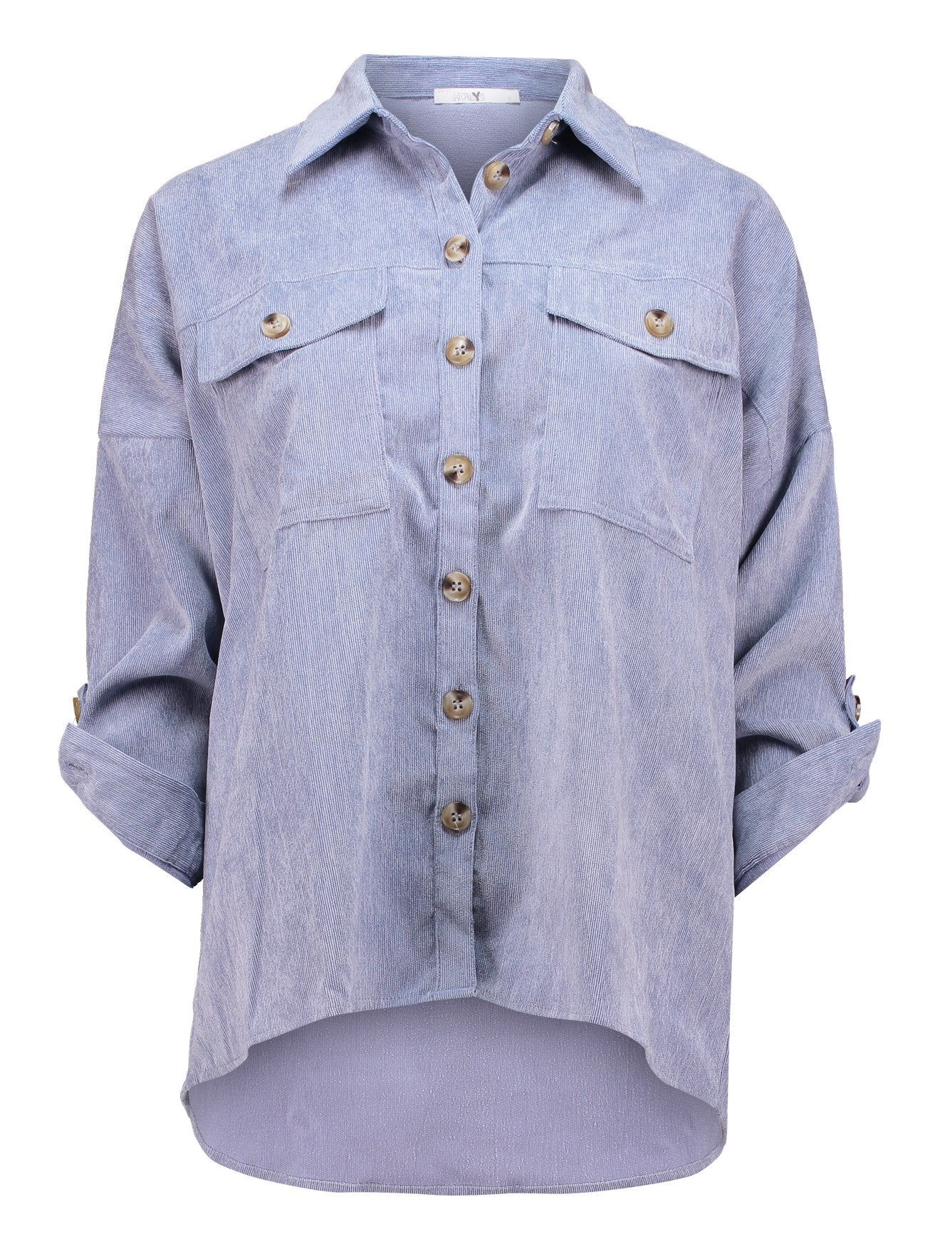 Ronja Blue Pocket Shirt