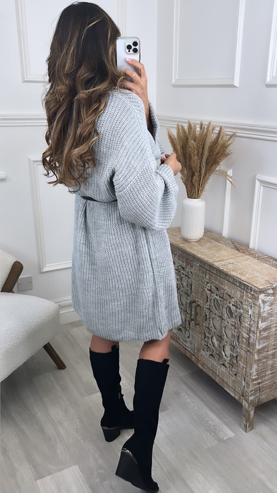 Dervla Grey Jumper Mini Dress