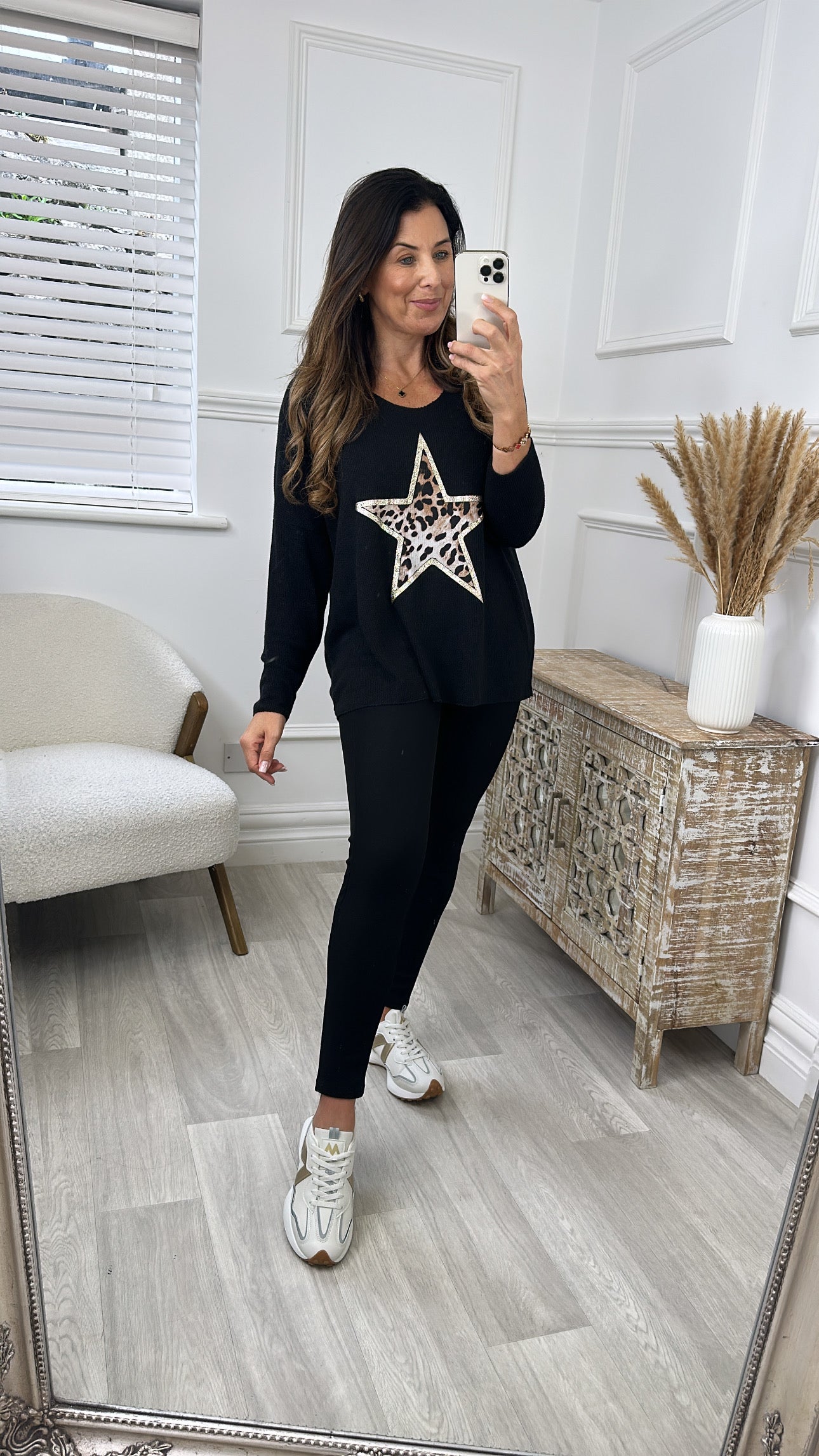 Jude Black Velour Joggers