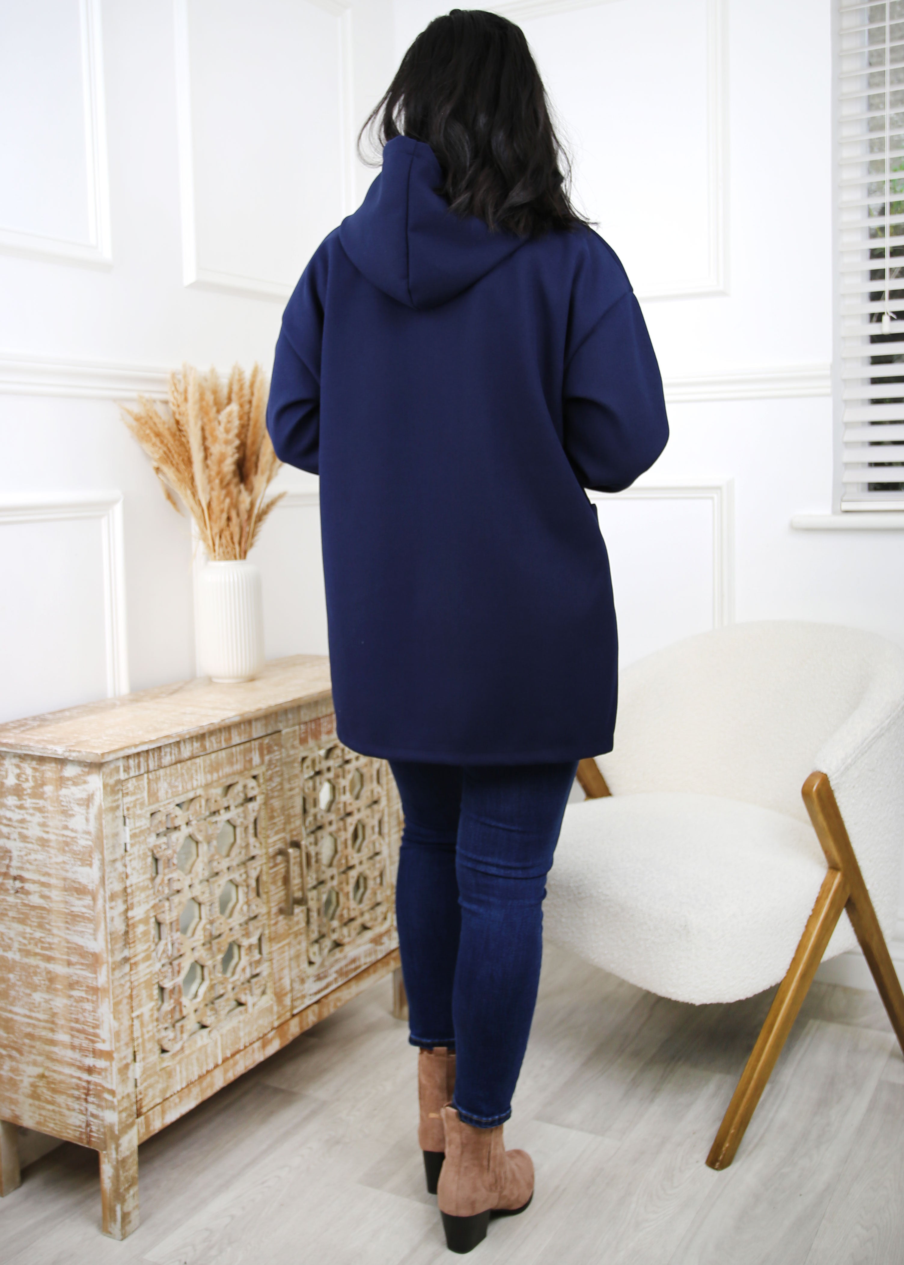 Mags Navy Hooded Zippy