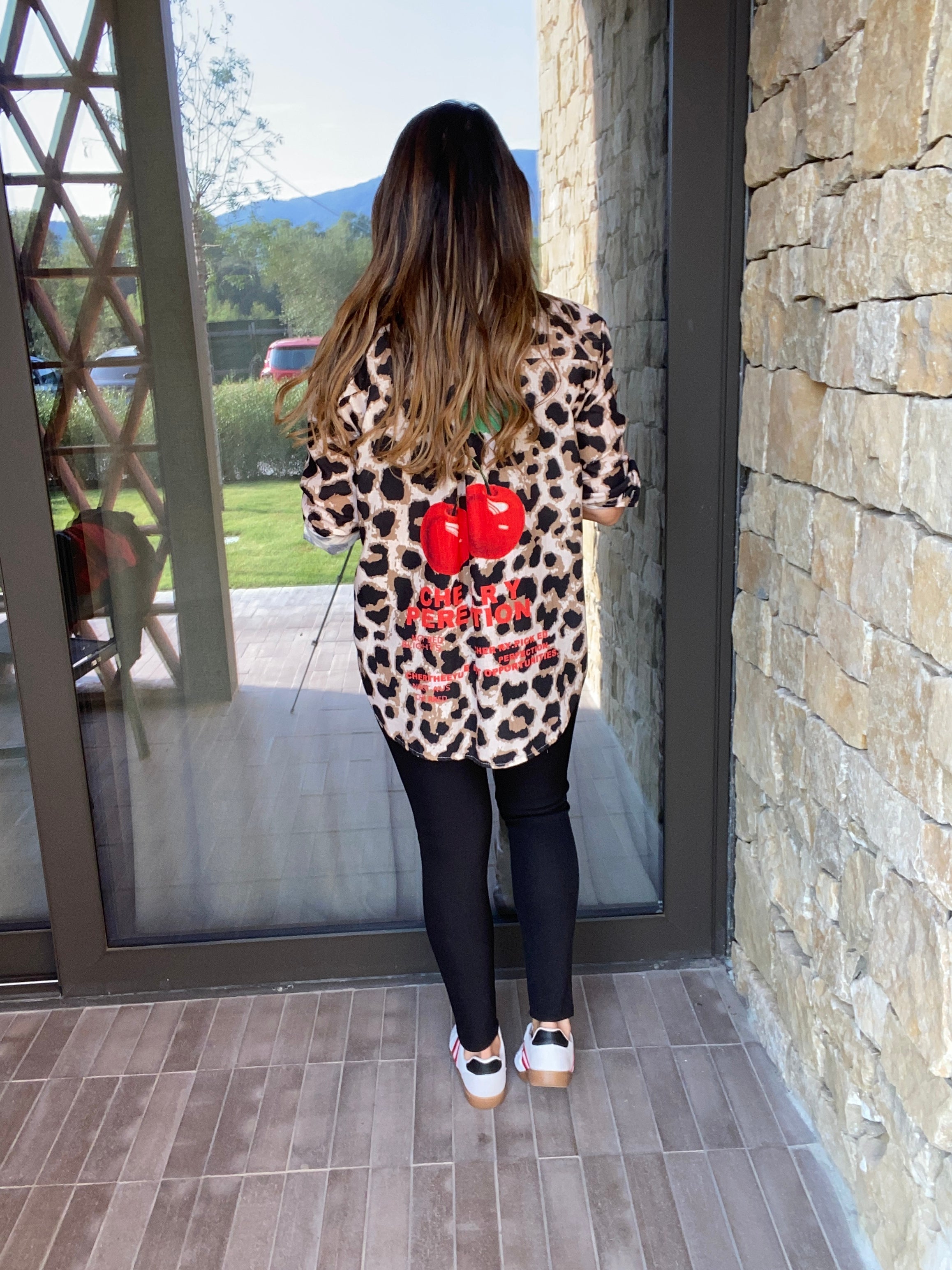 Lisette Leopard Print Shirt