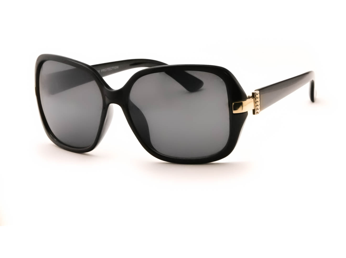Ketty Black Gold Side Detail Sunglasses