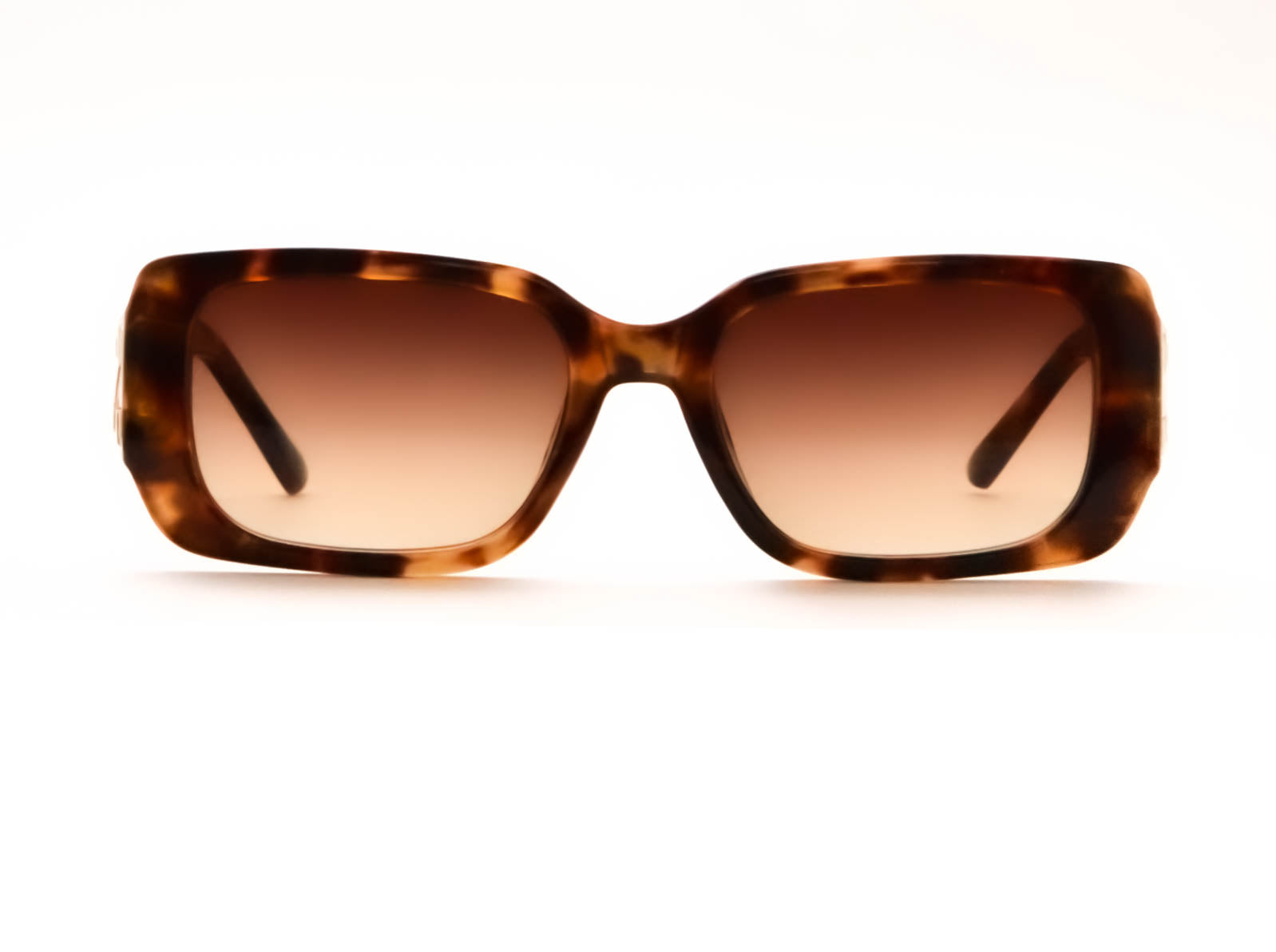 Freya Brown Monogram Sunglasses