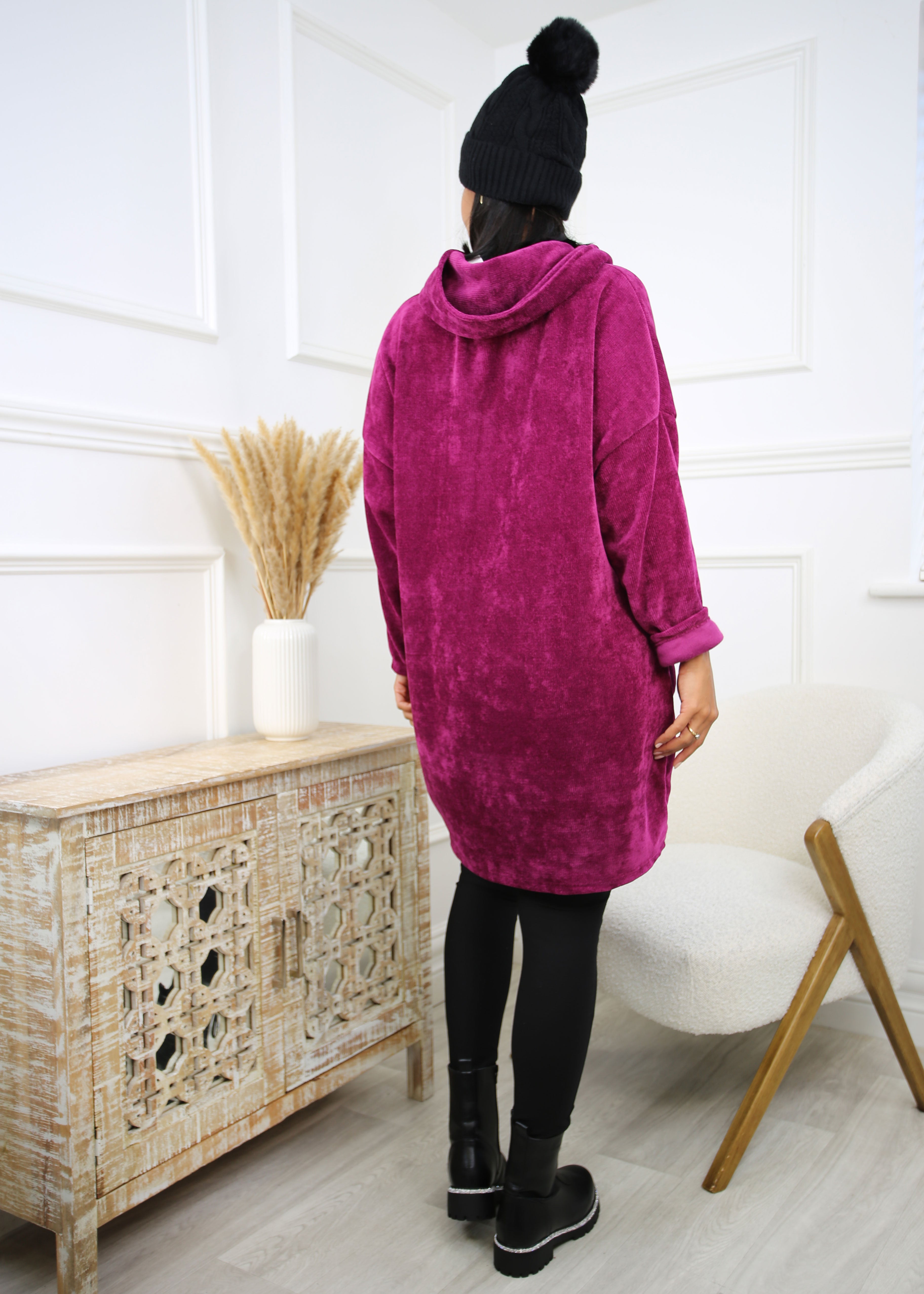 Mikela Purple Tunic Dress