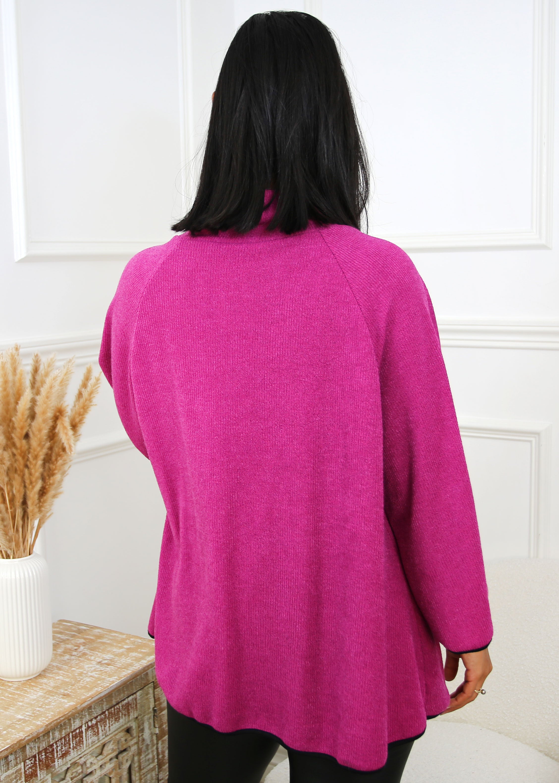 Loyola Magenta Cape Shrug