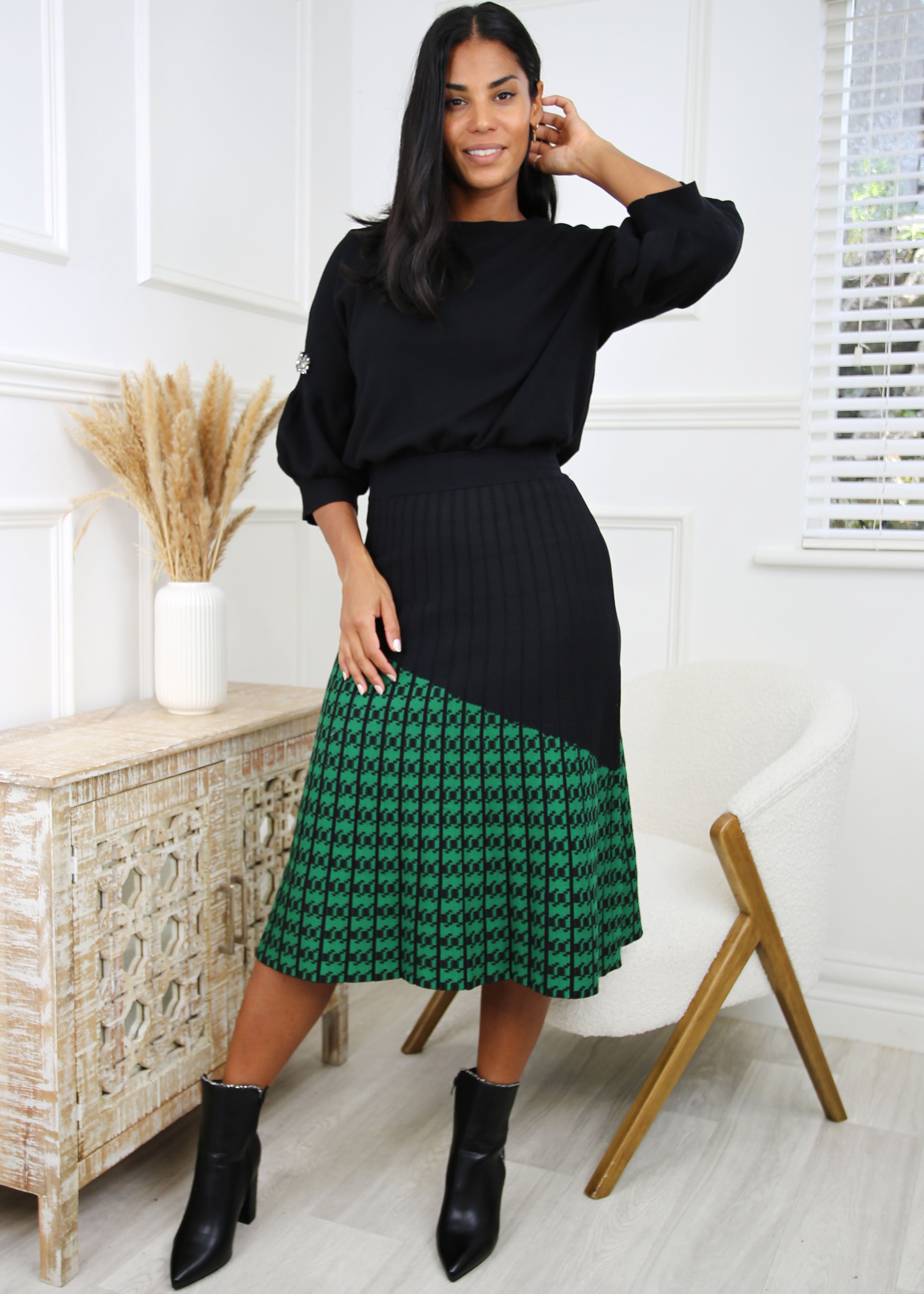 Tabitha Green A-Line Midi Skirt