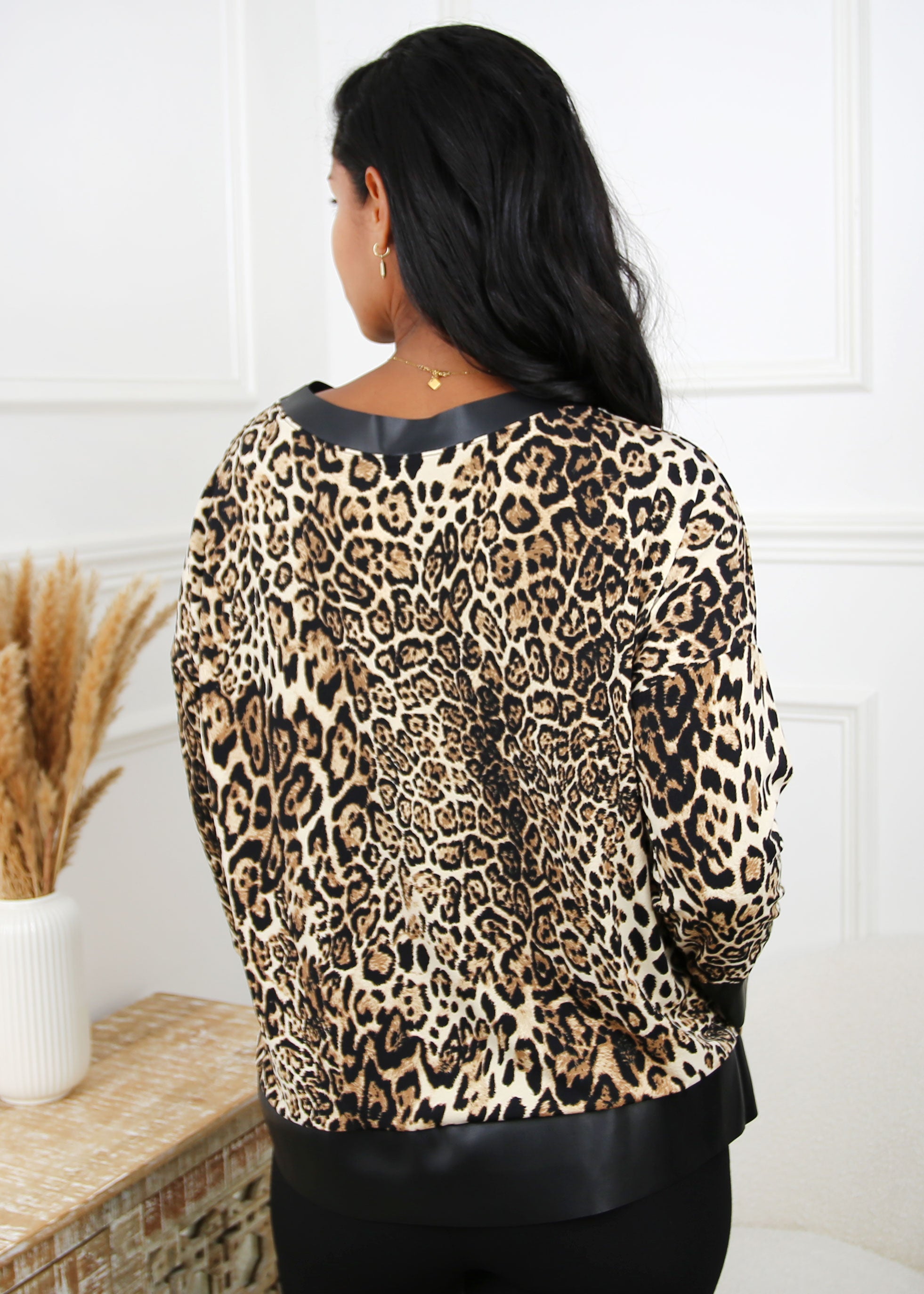 Rebel Beige Boat Neck Top