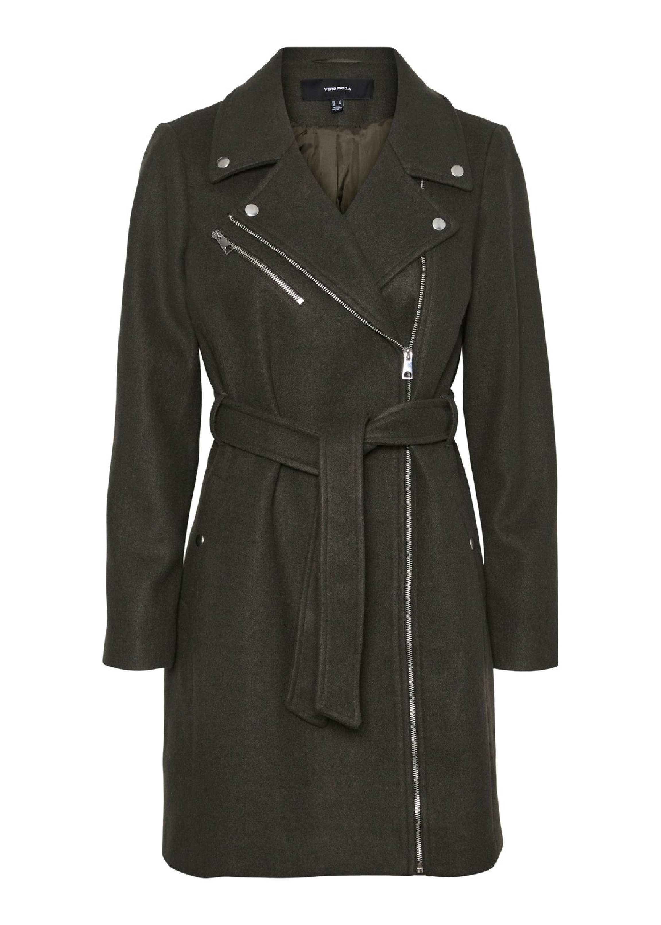 Pop Peat Biker Coat