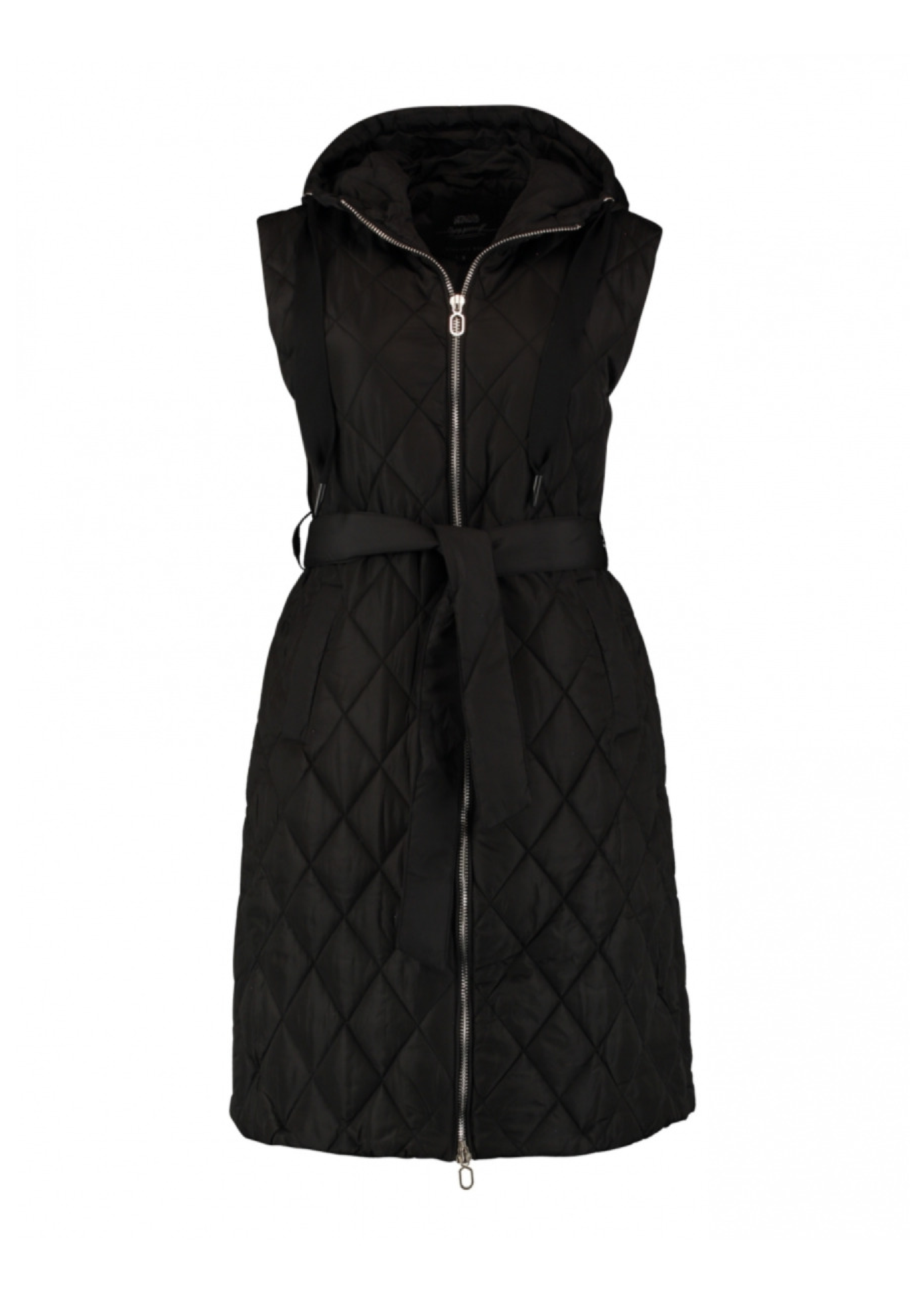 Ellen Black Diamond Quilted Gilet