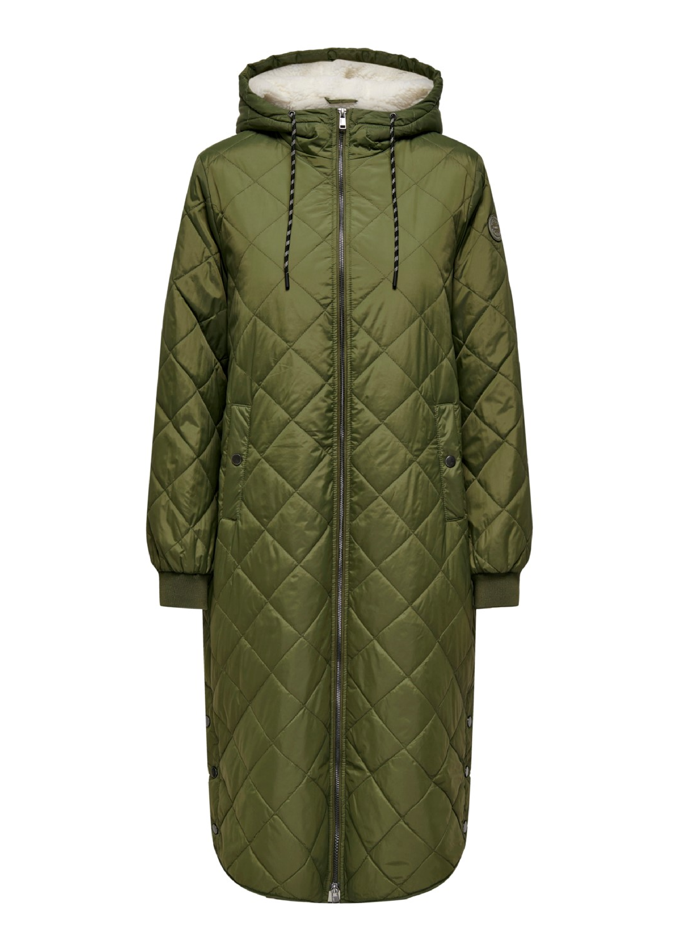 New Sandy Winter Moss Quilt Coat