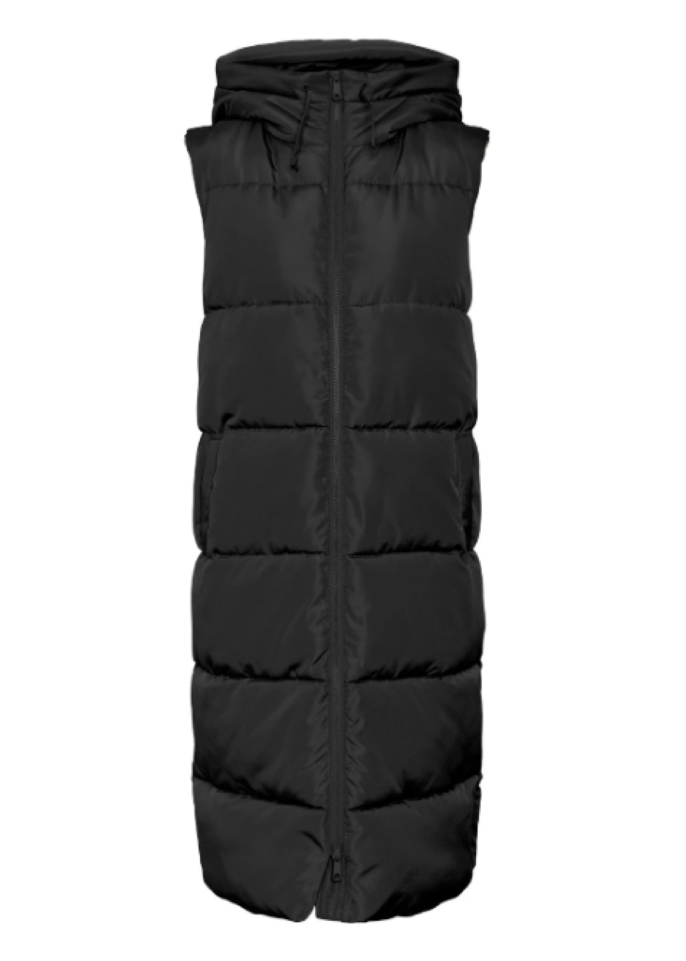 Ligaane Black High Neck Gilet