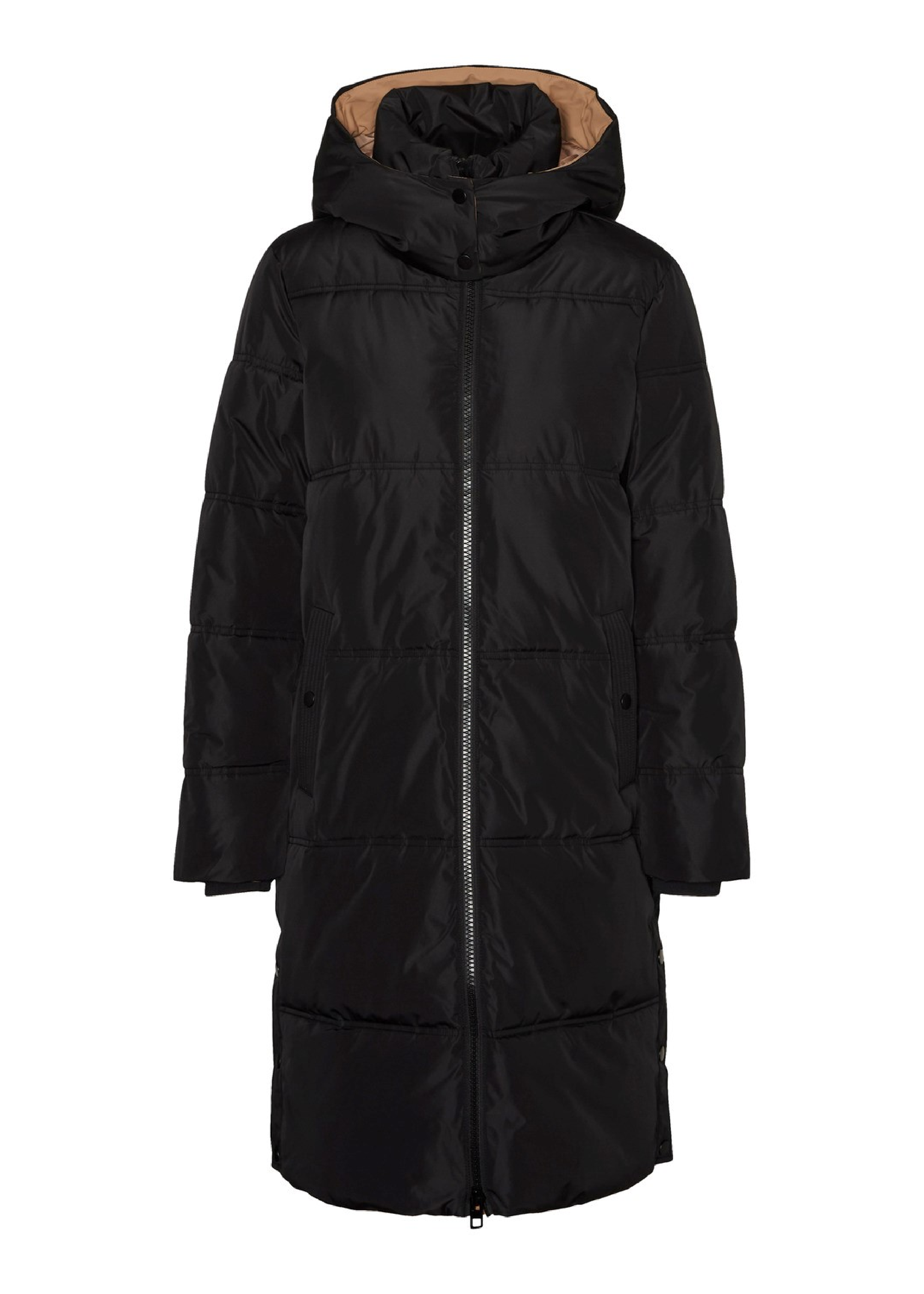 Diane Black Puffer Coat