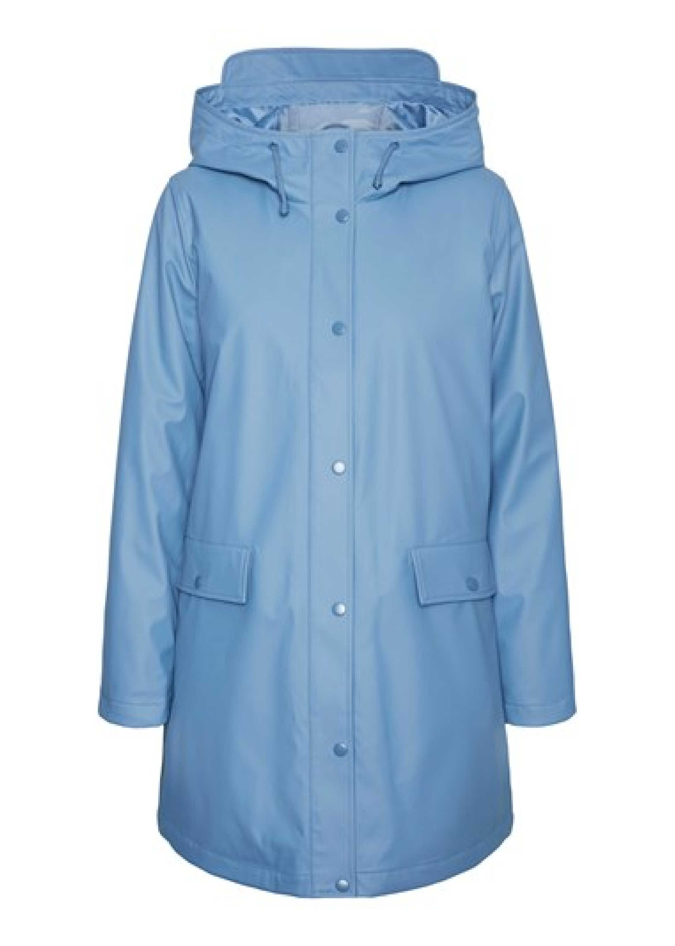 Asta Coronet Blue Long Rain Jacket