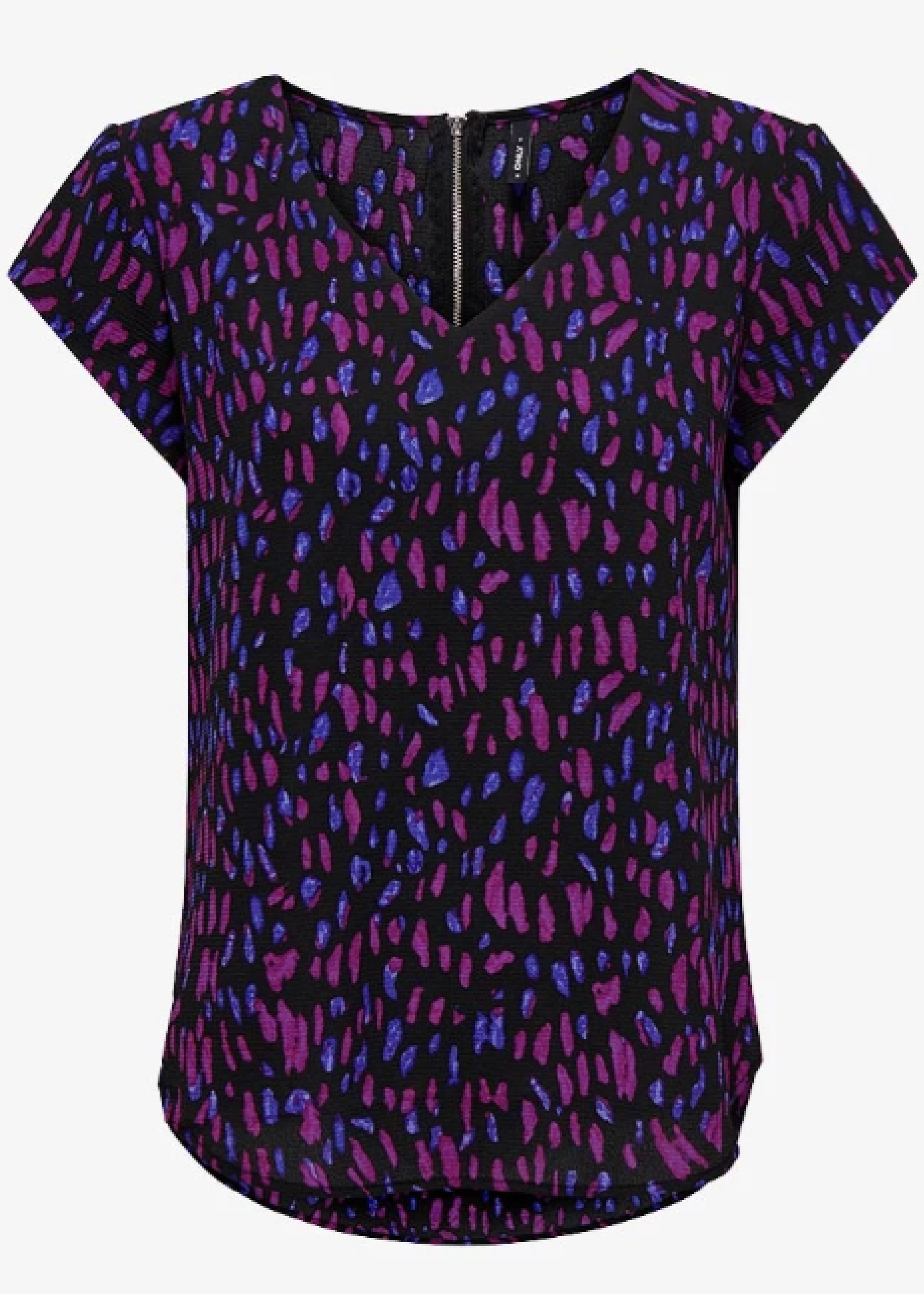 Valerina Clover V Neck Top