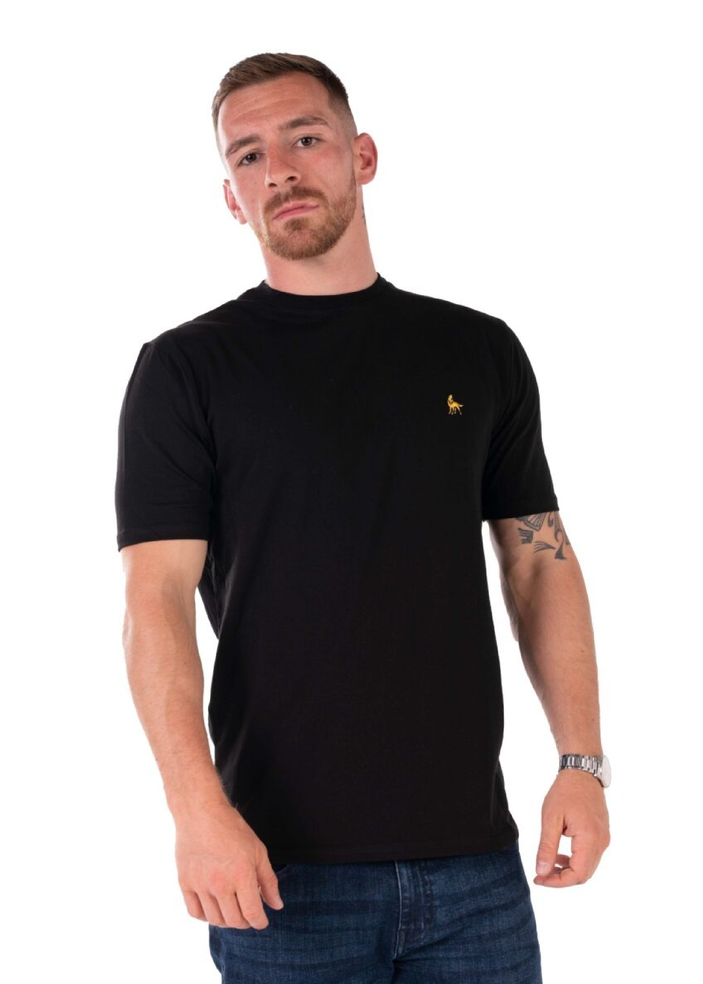 Rous Black Stretch Tee