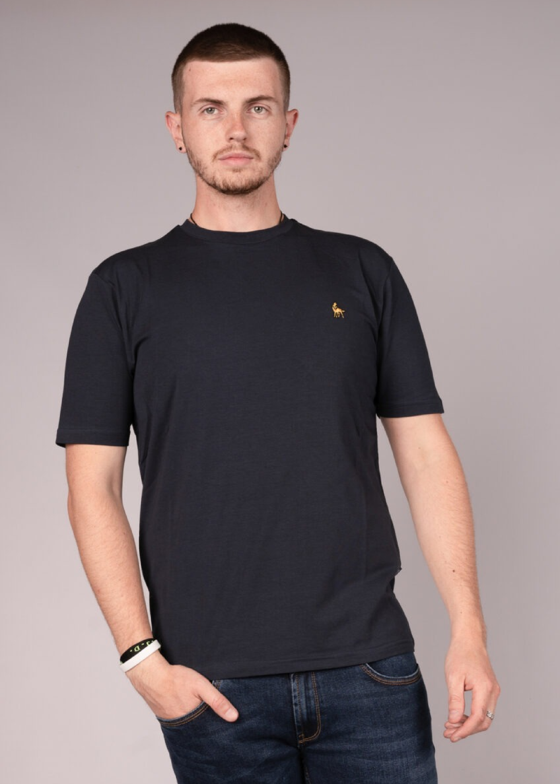 Rous Navy Stretch Tee