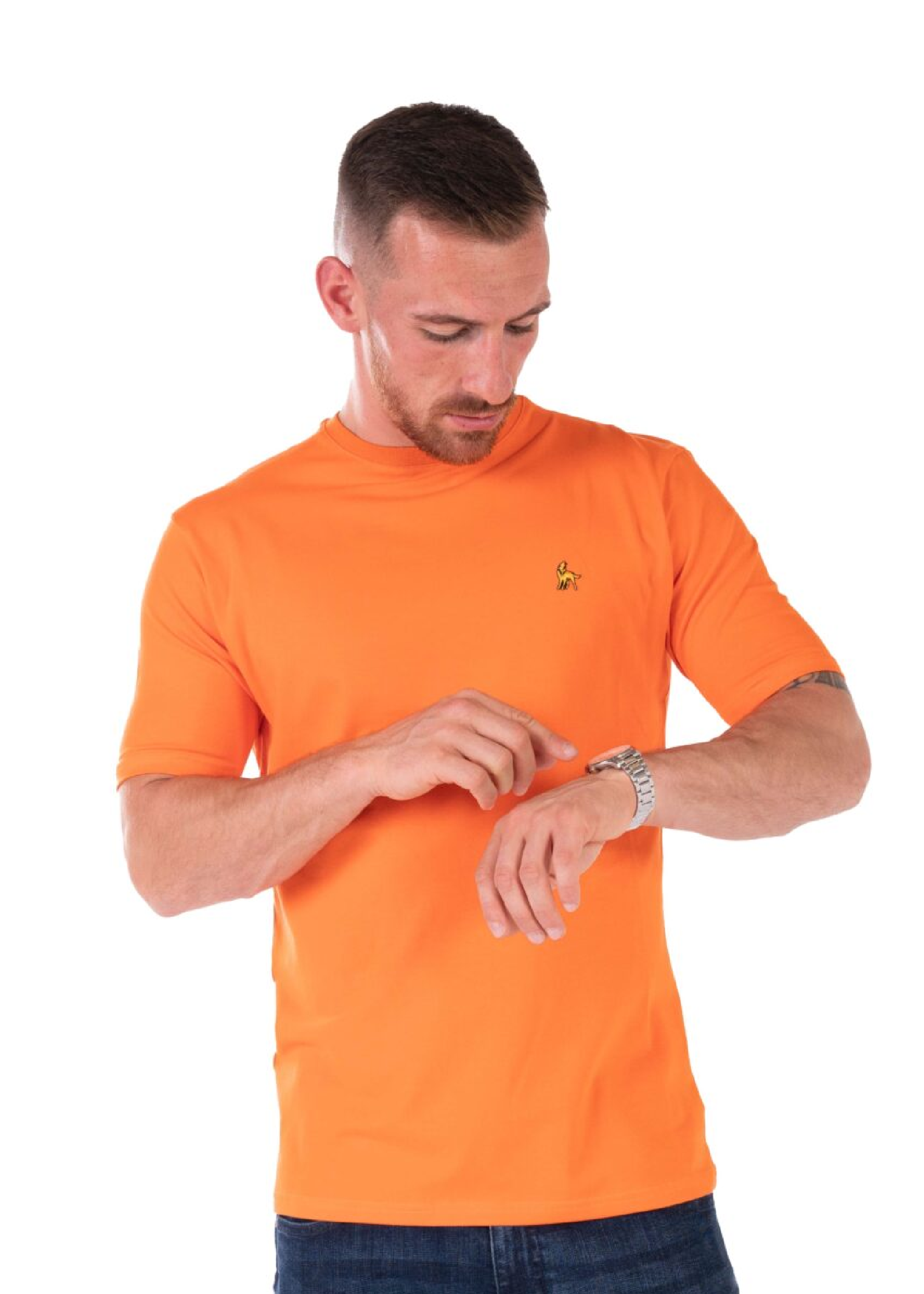 Rous Orange Stretch Tee