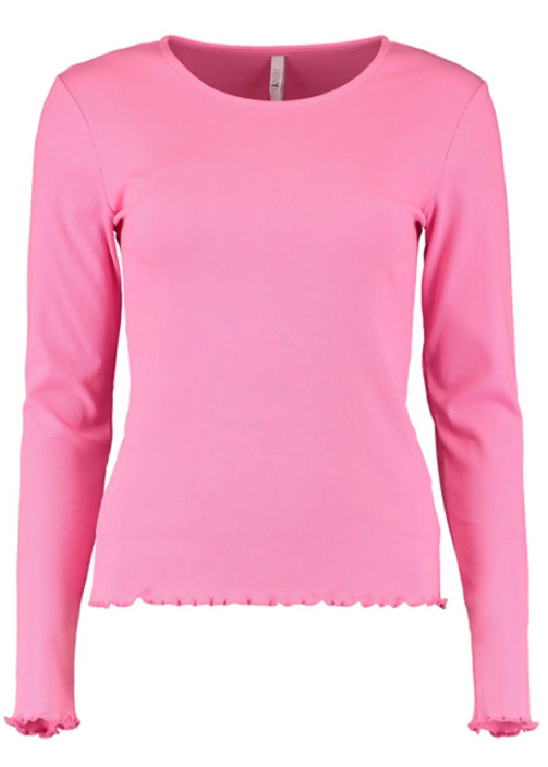 Lenia Rose Pink Longsleeve Basic Top