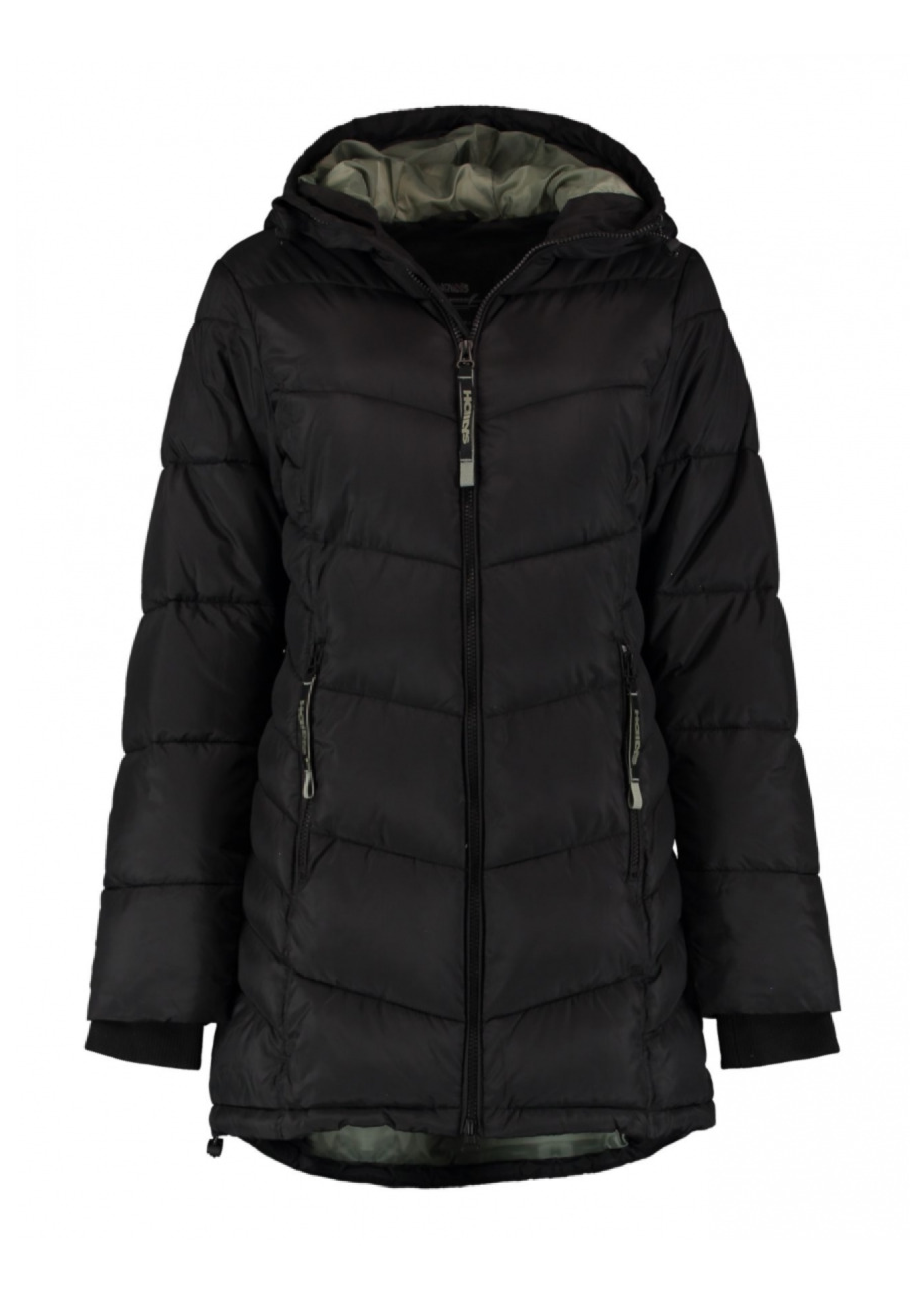 Julika Black Puffer Jacket