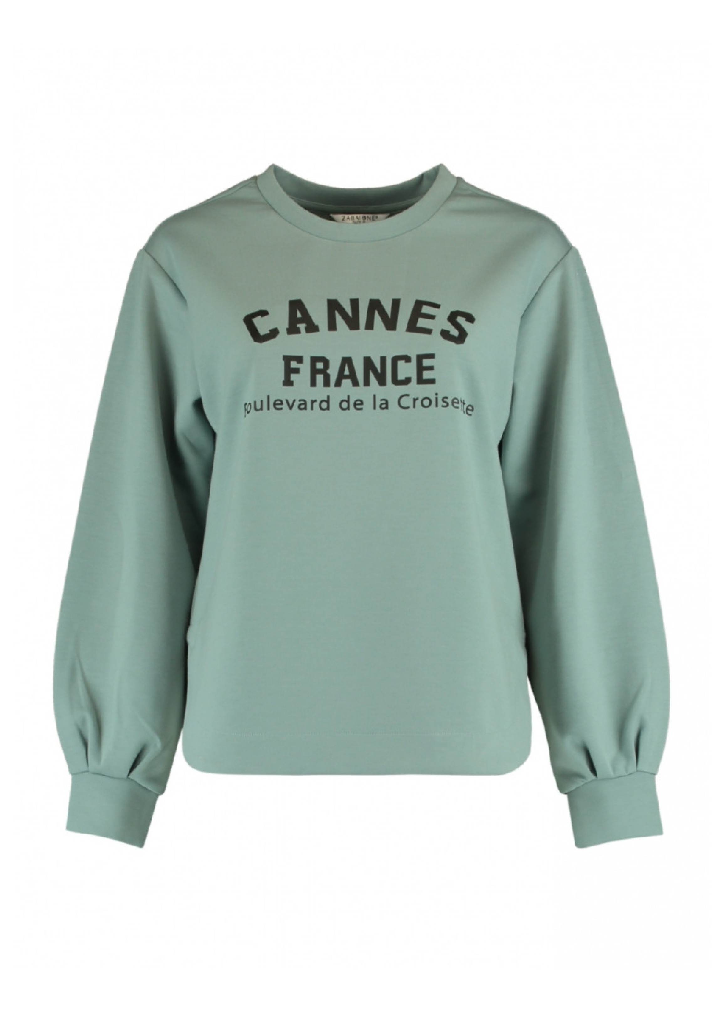 Candice Duck Egg Blue Cannes France Sweatshirt