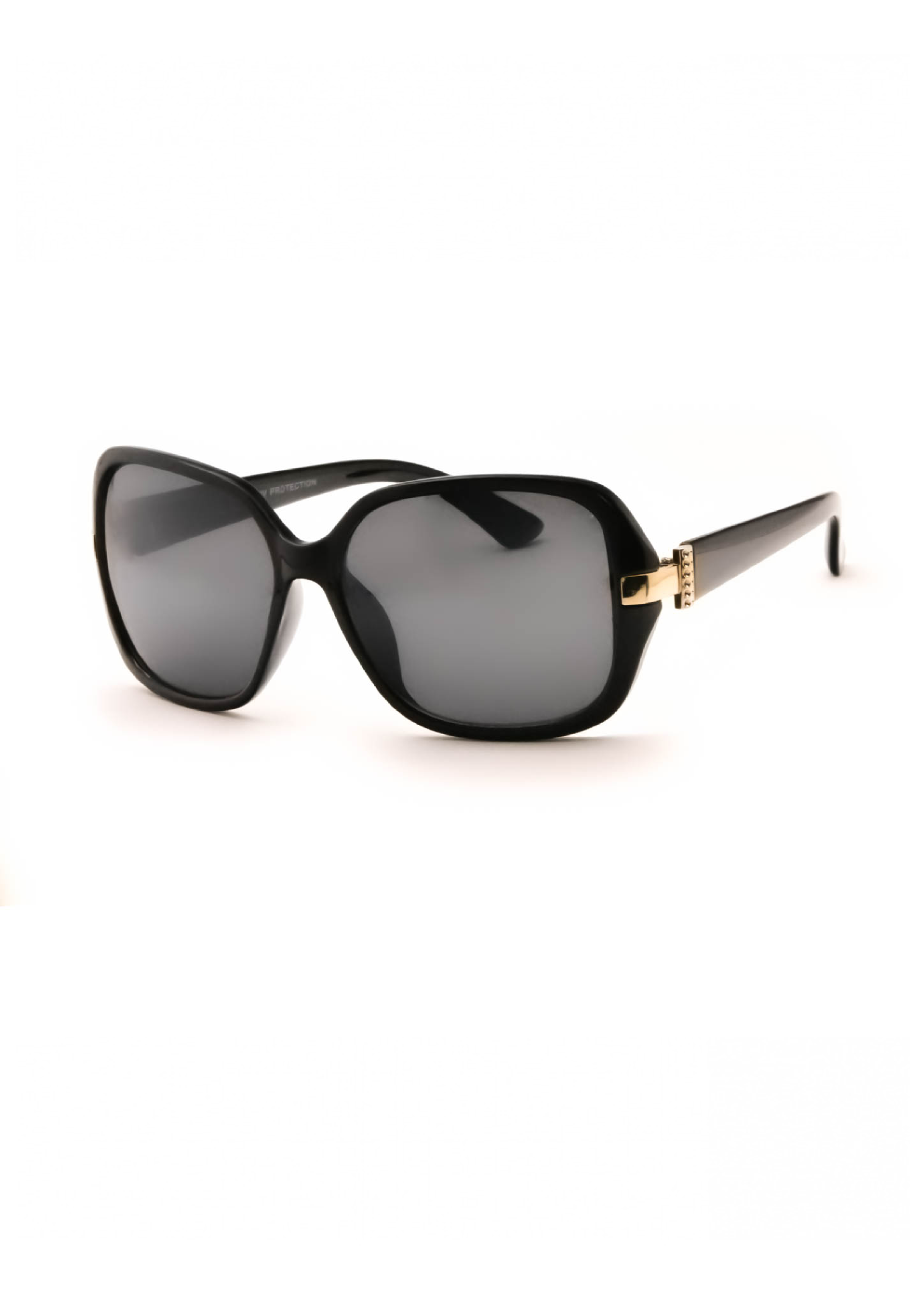 Ketty Black Gold Side Detail Sunglasses