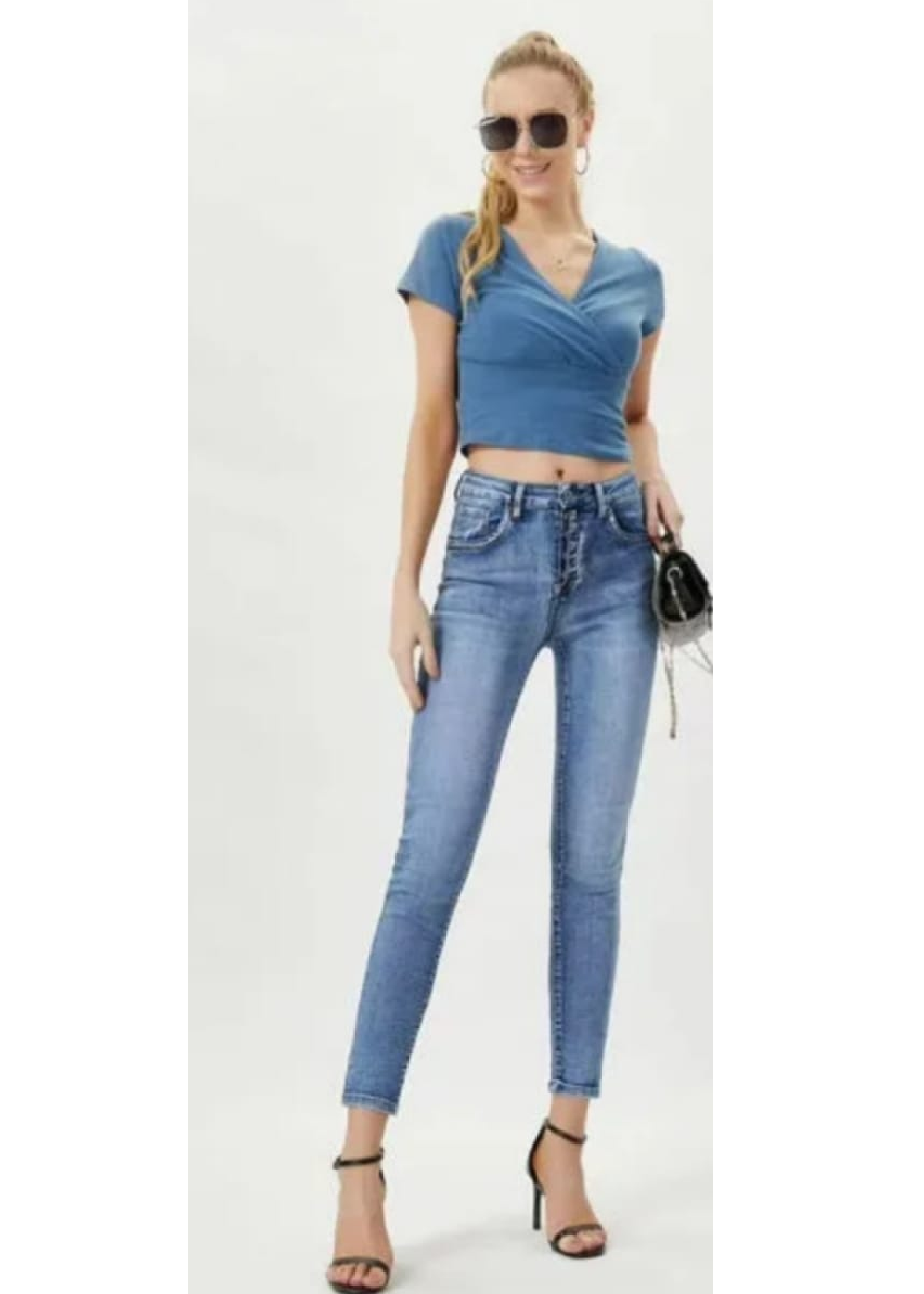 Millicent Blue Skinny Jeans