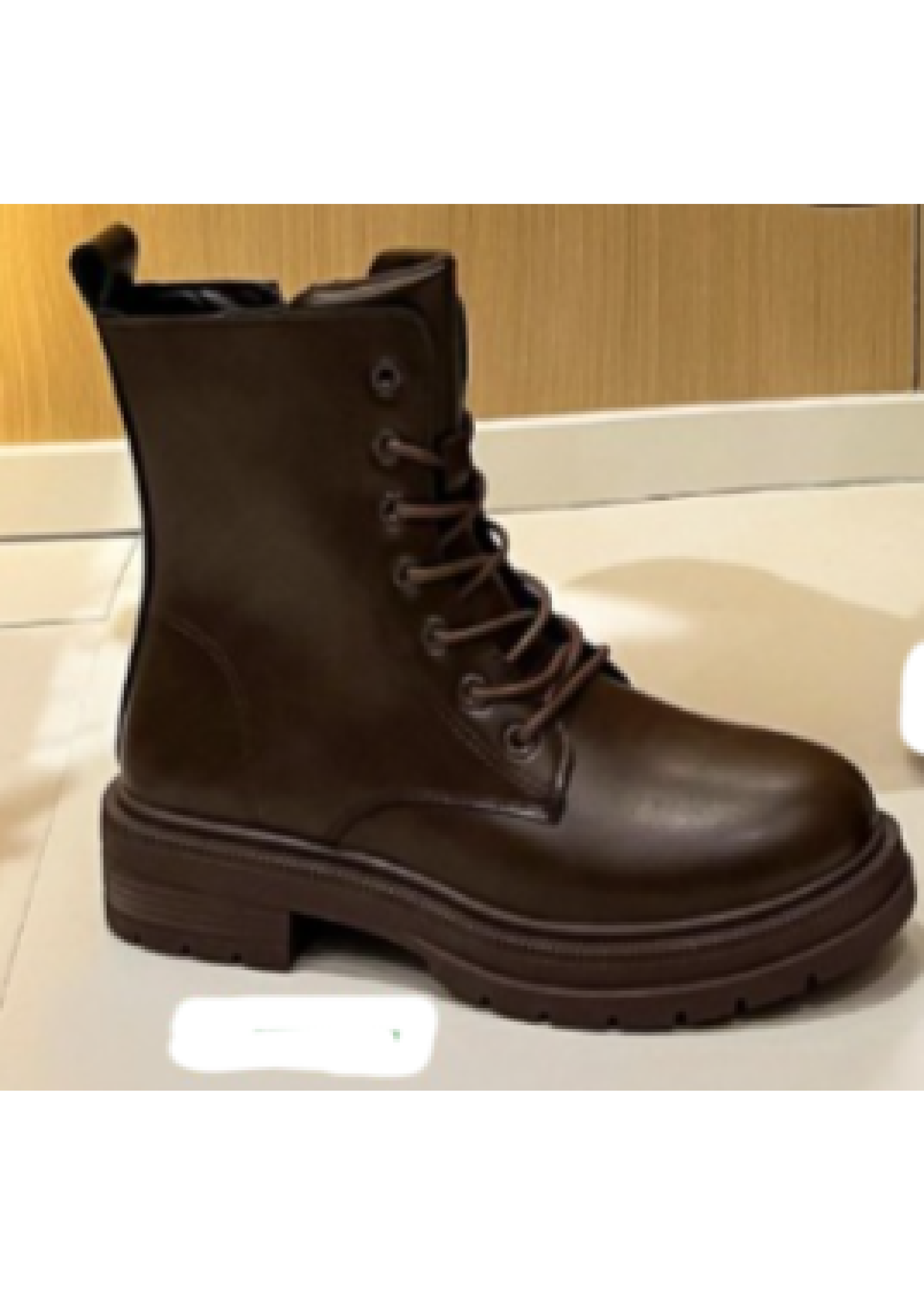 Cait Brown Biker Boots