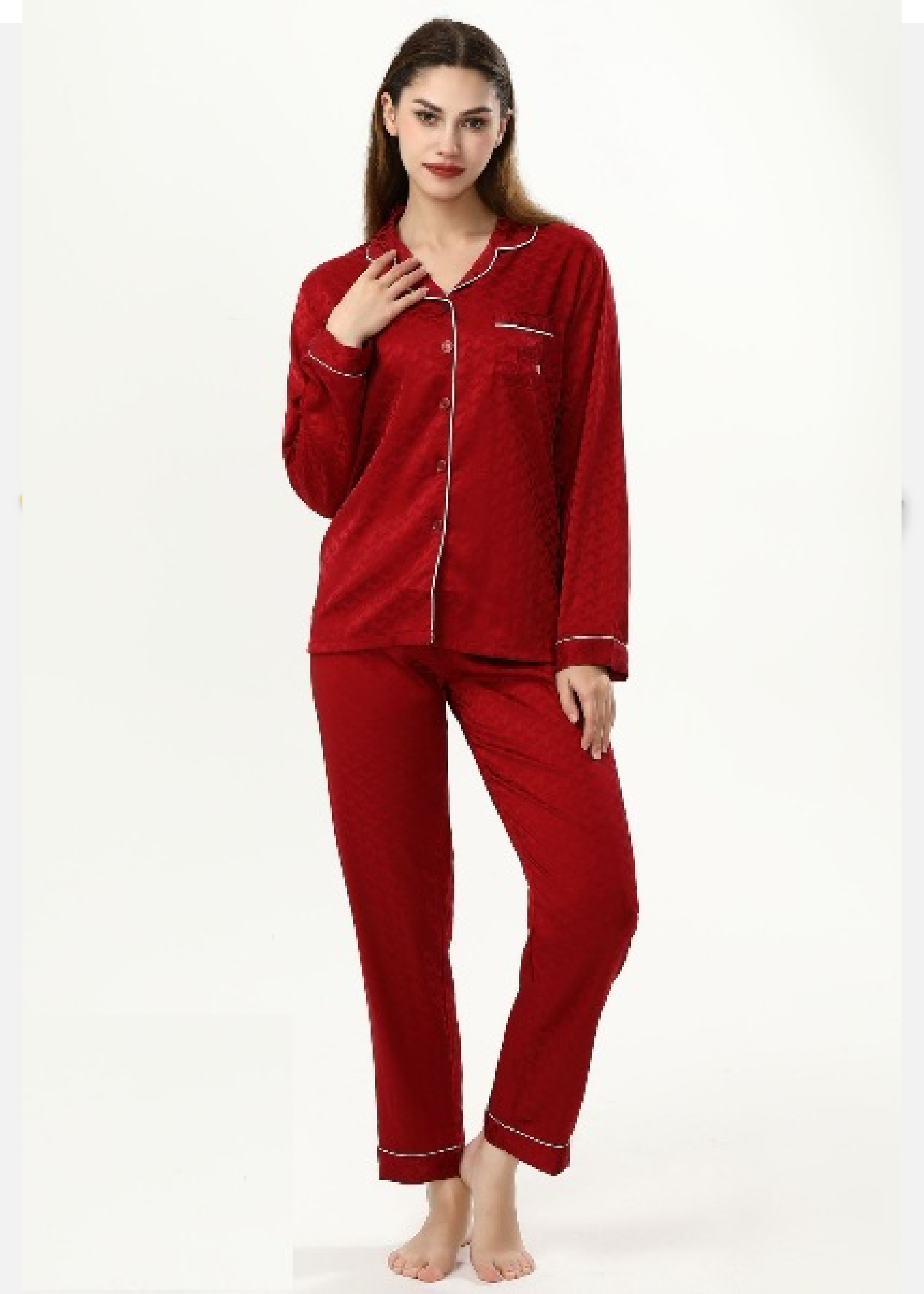 Moana Red Satin Pajama