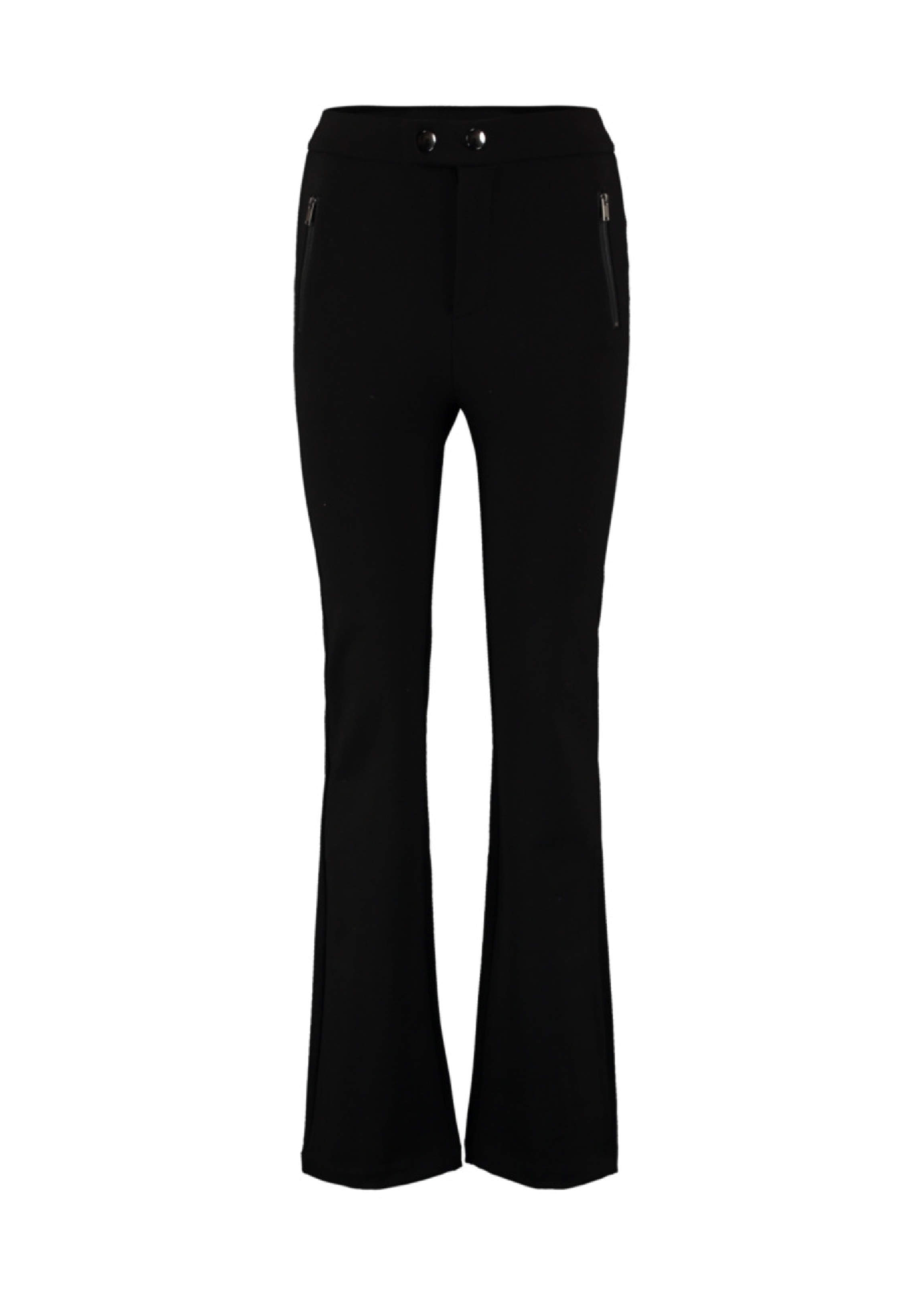 Amalia Black Flared Trousers
