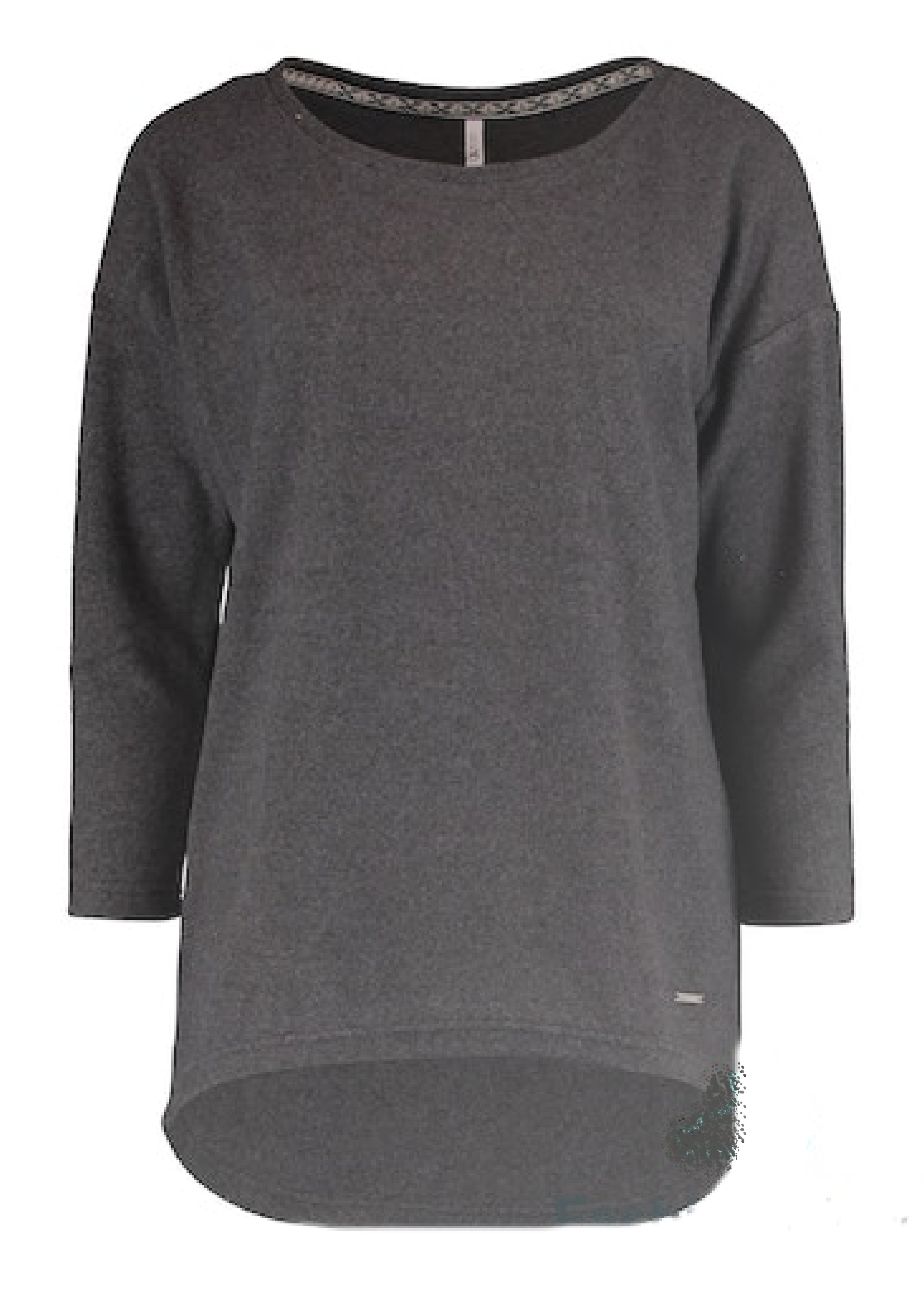 Mia Dark Grey Marl Top