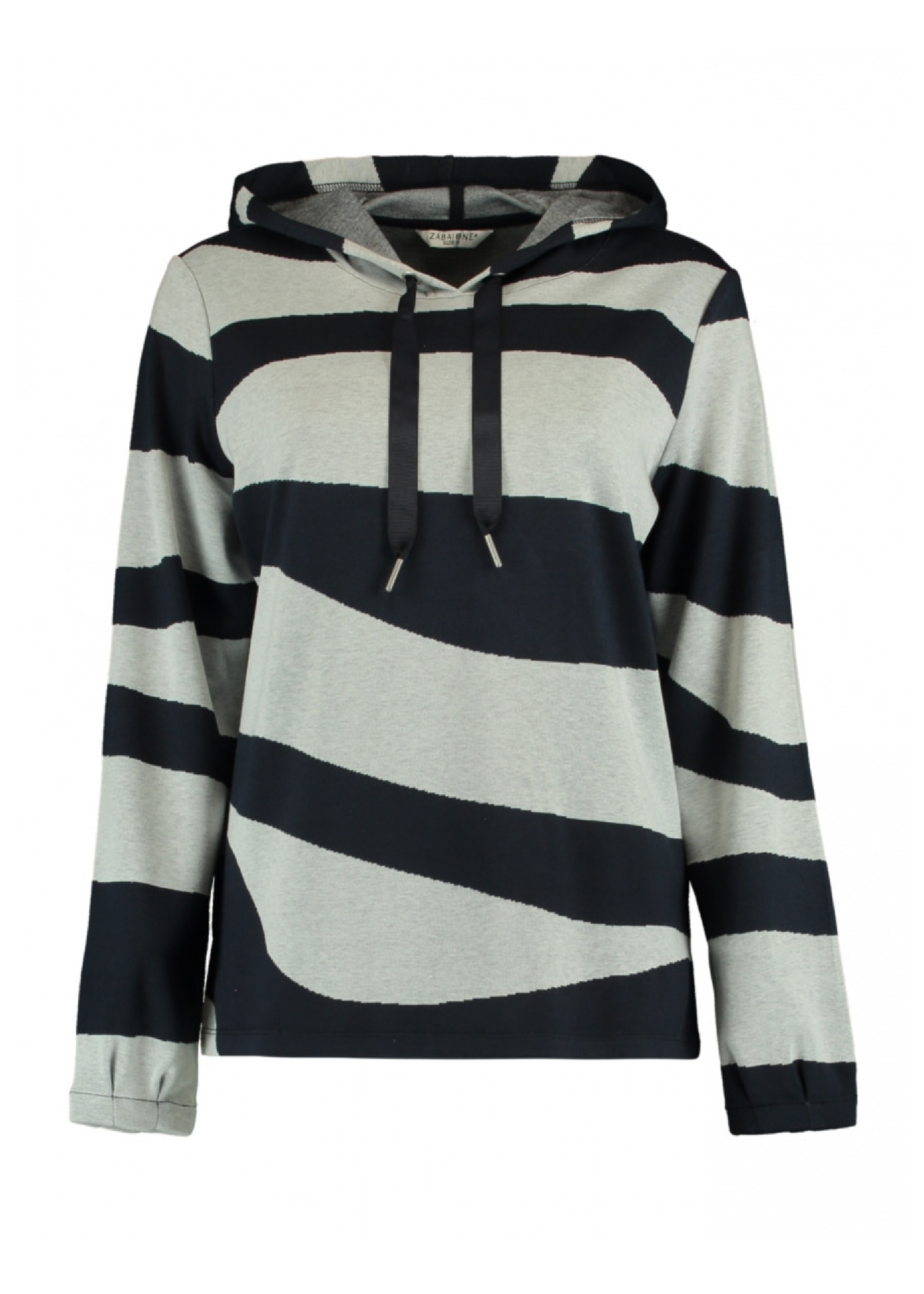 Gloria Navy Striped Hoodie