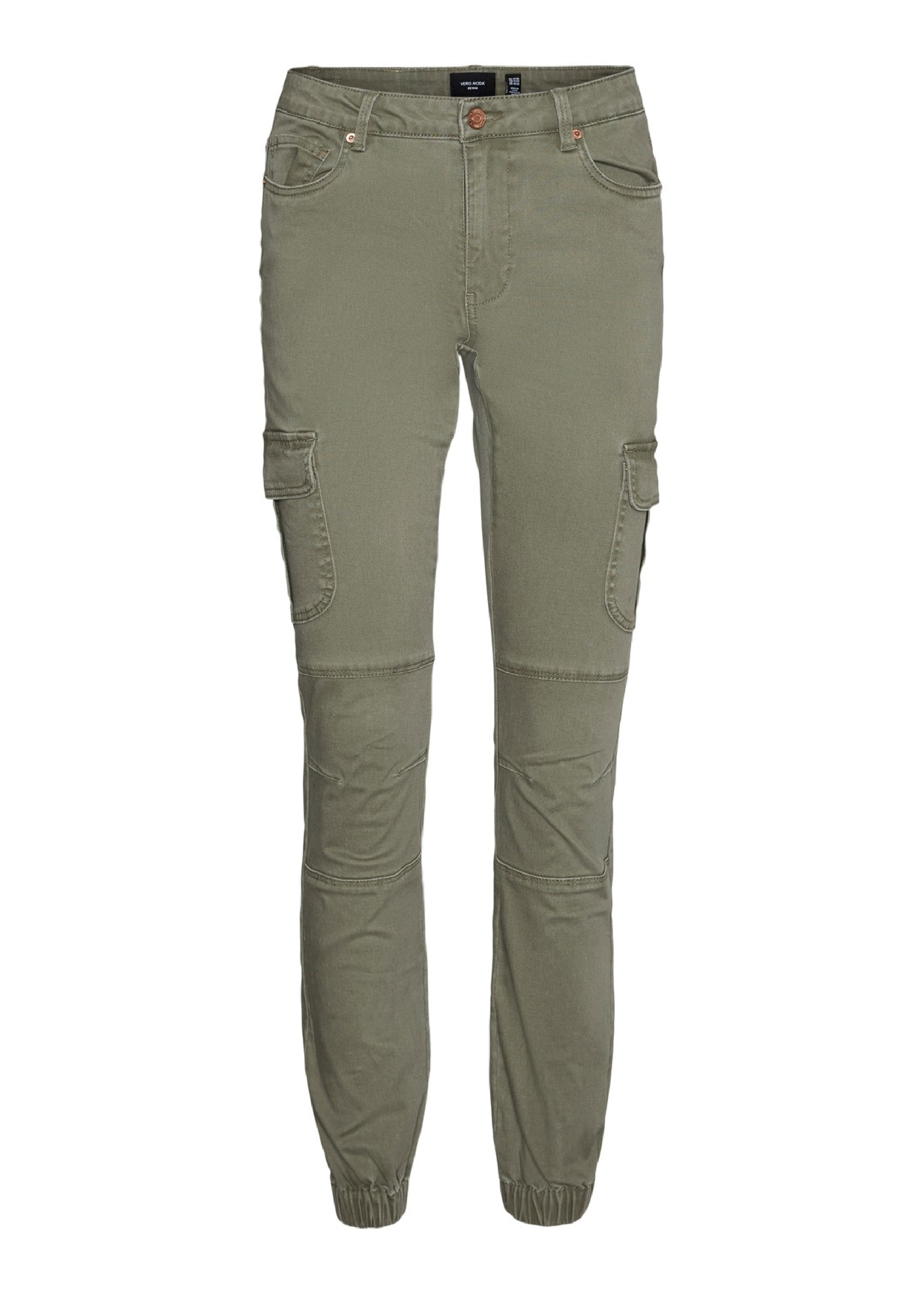 Ivy Green Cargo Cuffed Trousers