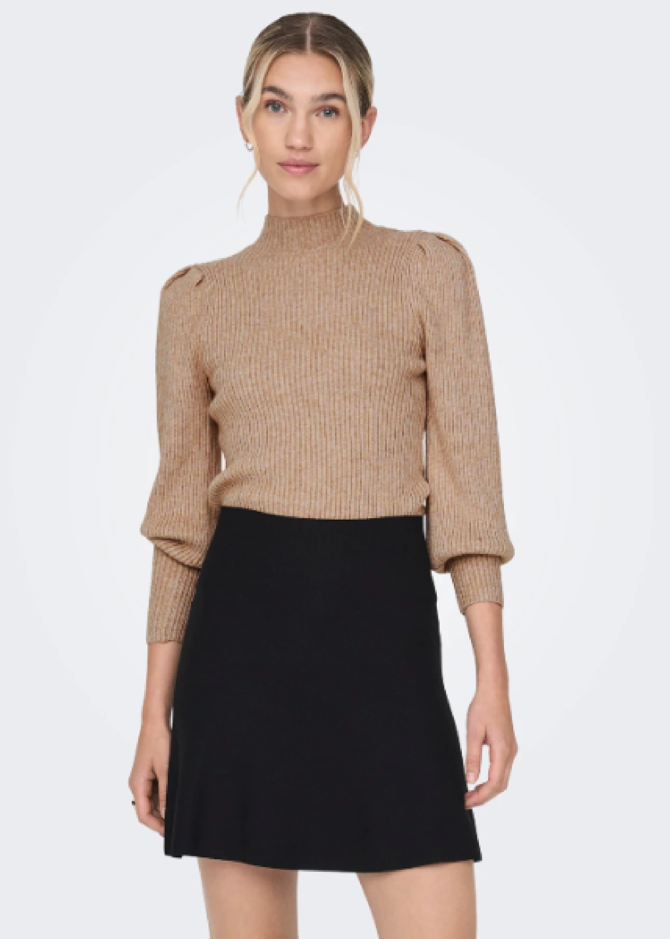 Katia Toasted Coconut High Neck Pullover