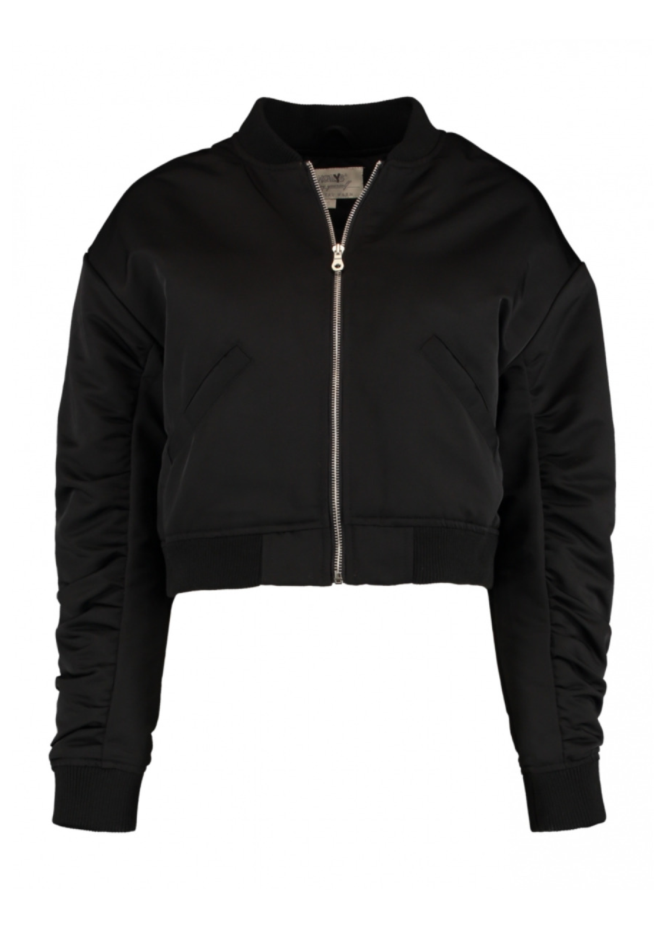 Tani Black Bomber Jacket